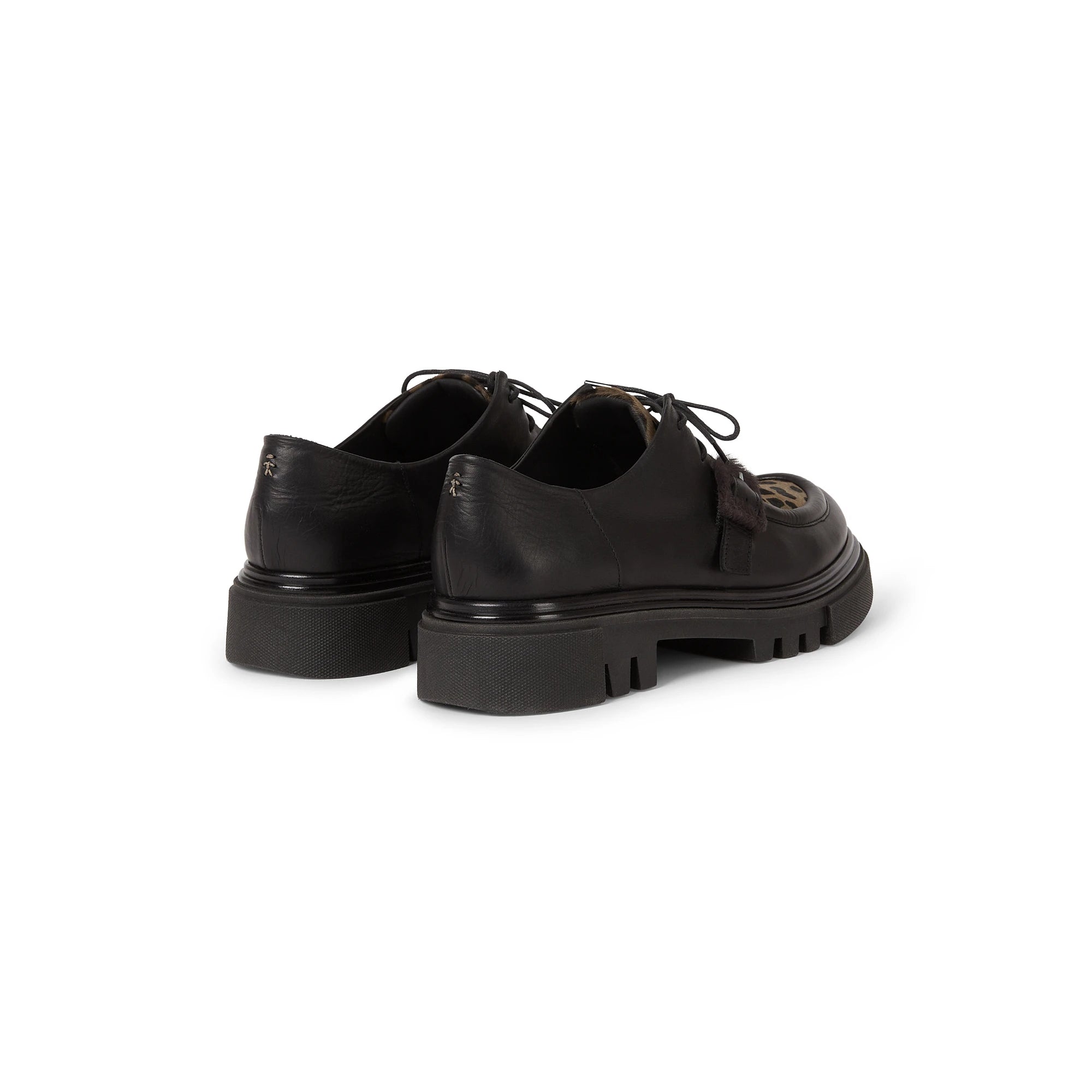 Leopard Buckle Loafer in Norton