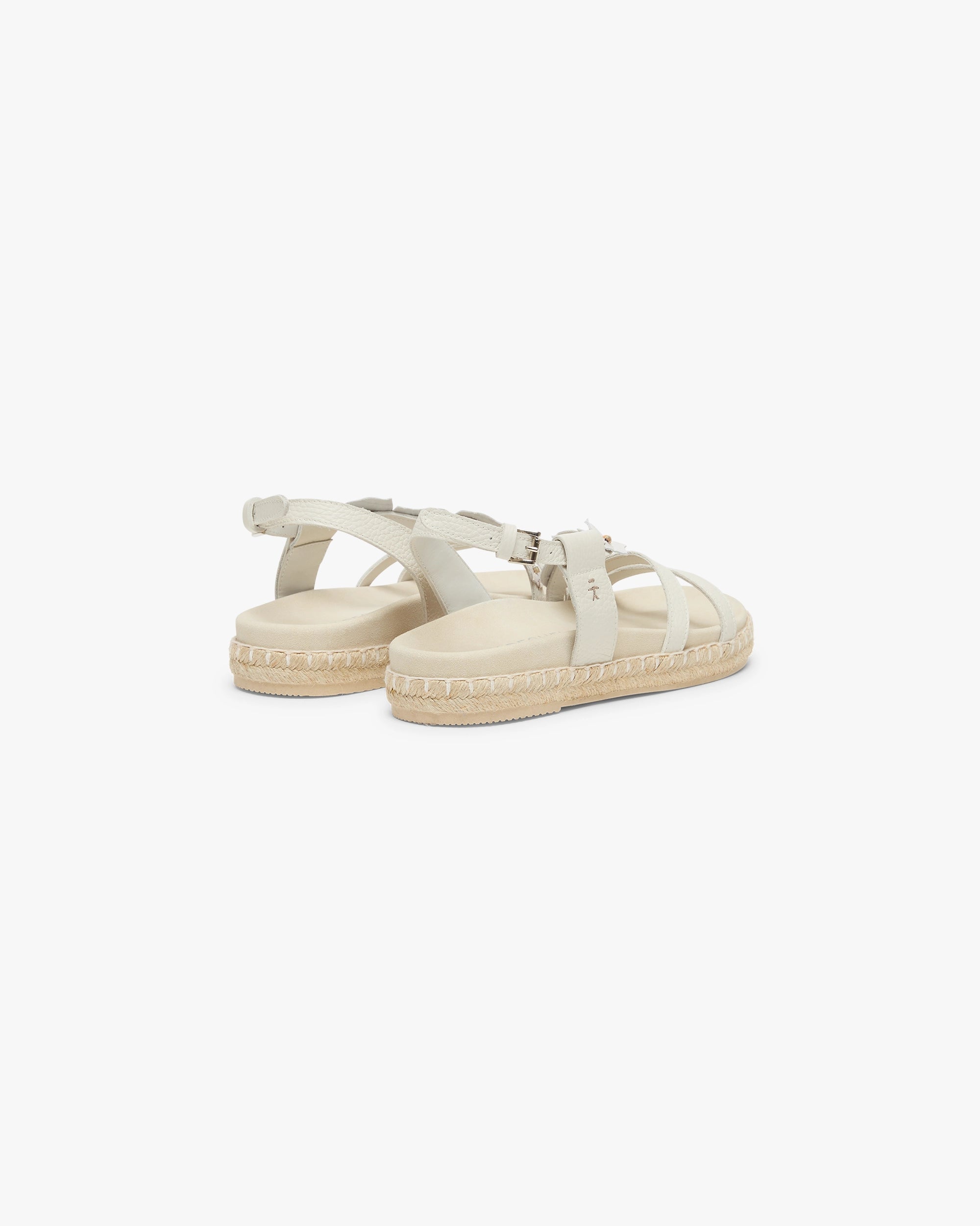 Leather Espadrille Sandal