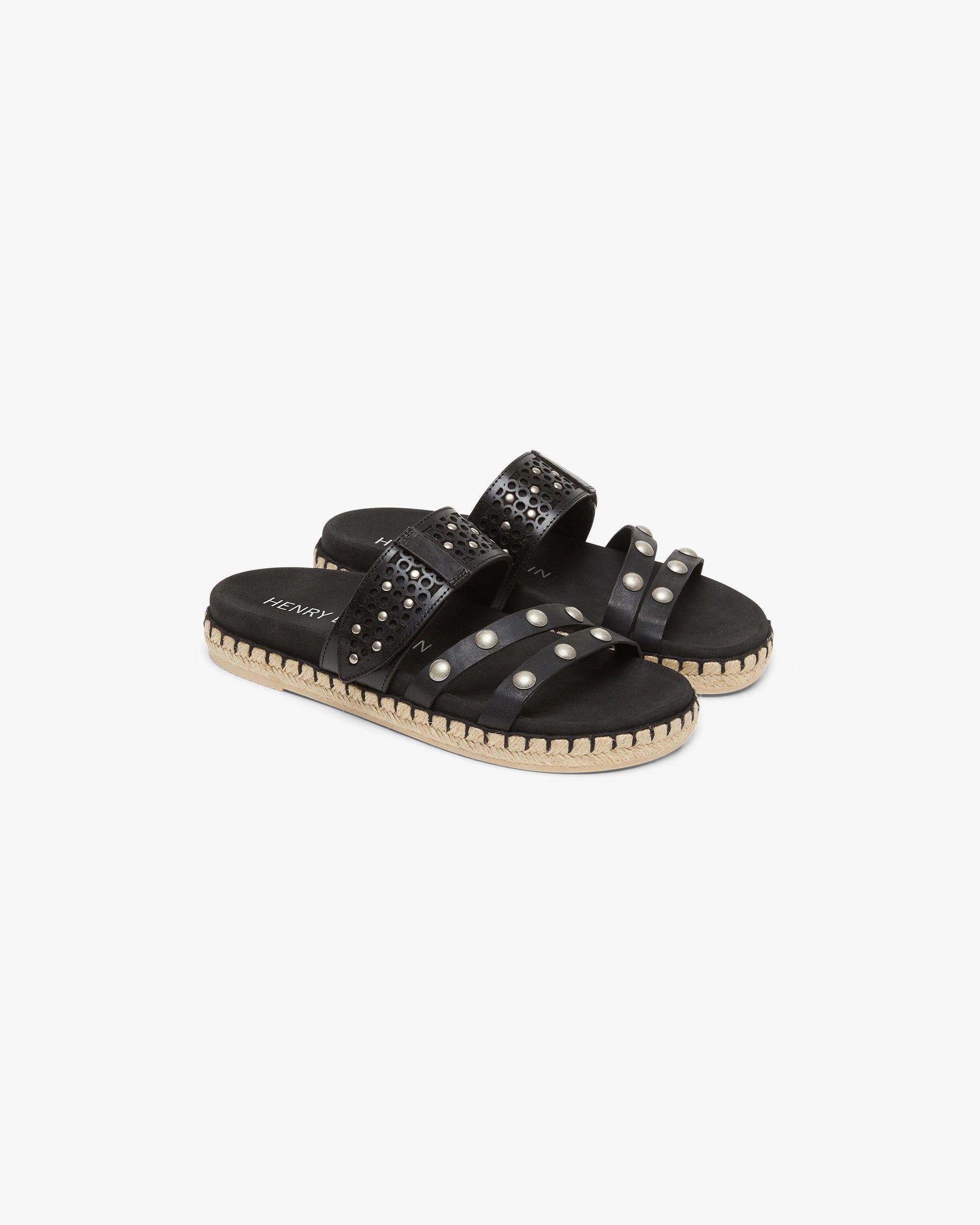 Studded Leather Sandal