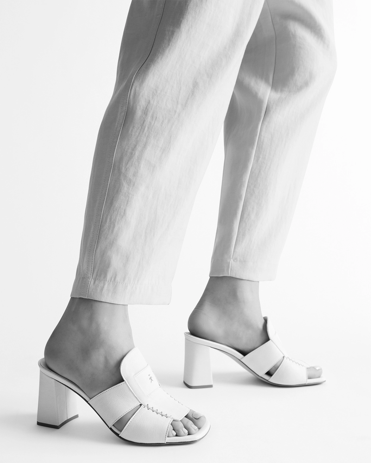 Minimal Heeled Sandal