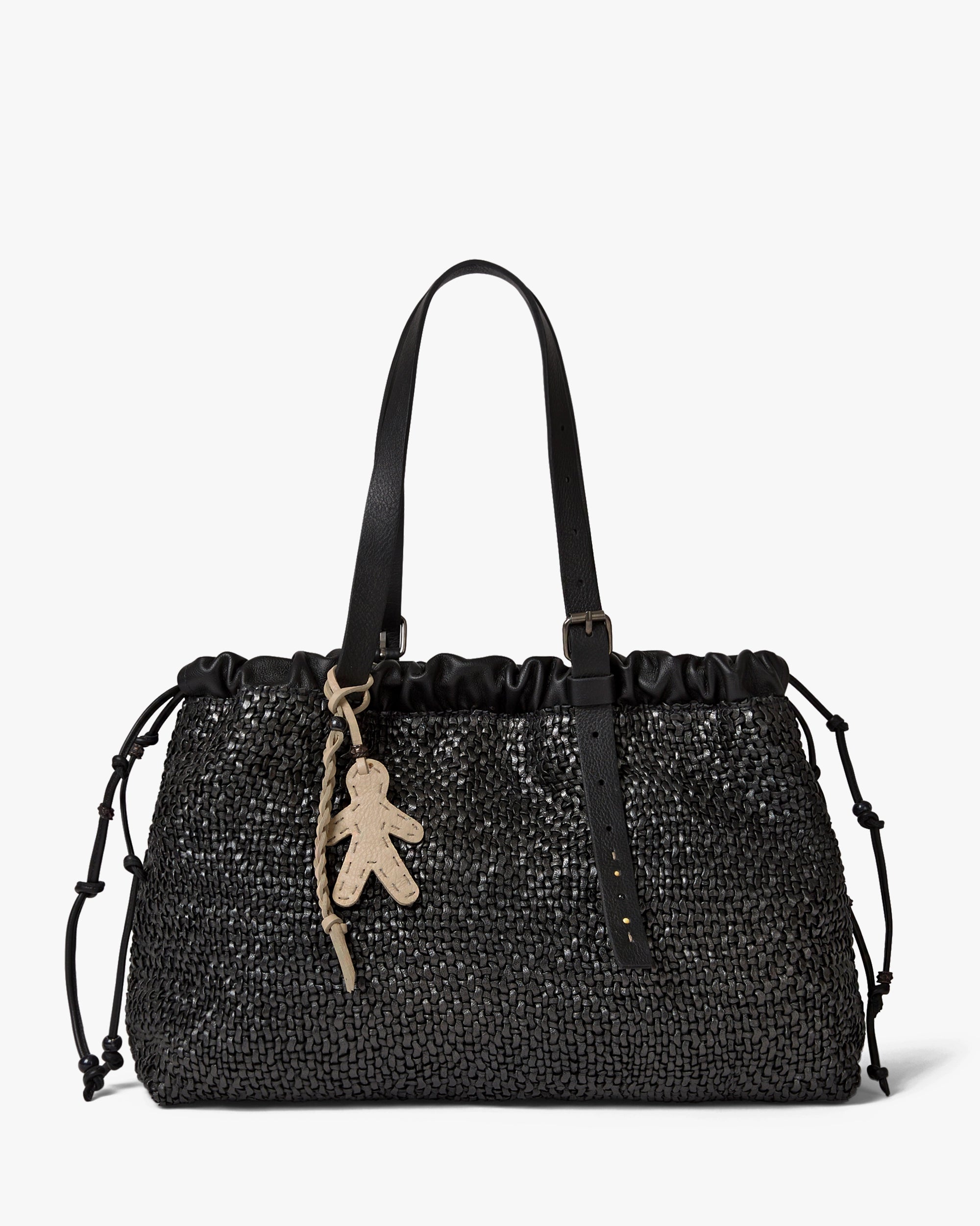 Arricciata Shopping Intreccio Madreperla