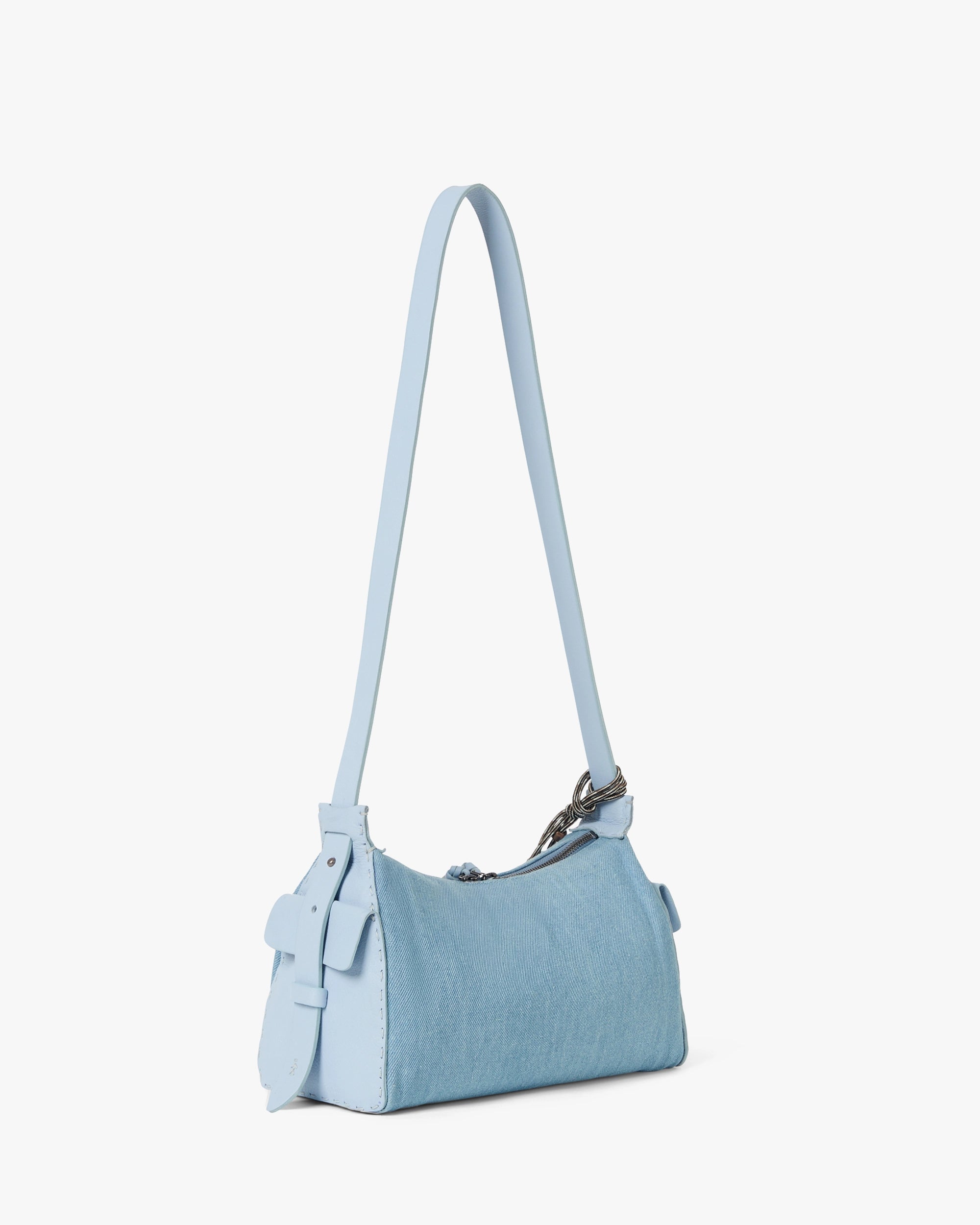 Lexy S Denim Shoulder Bag