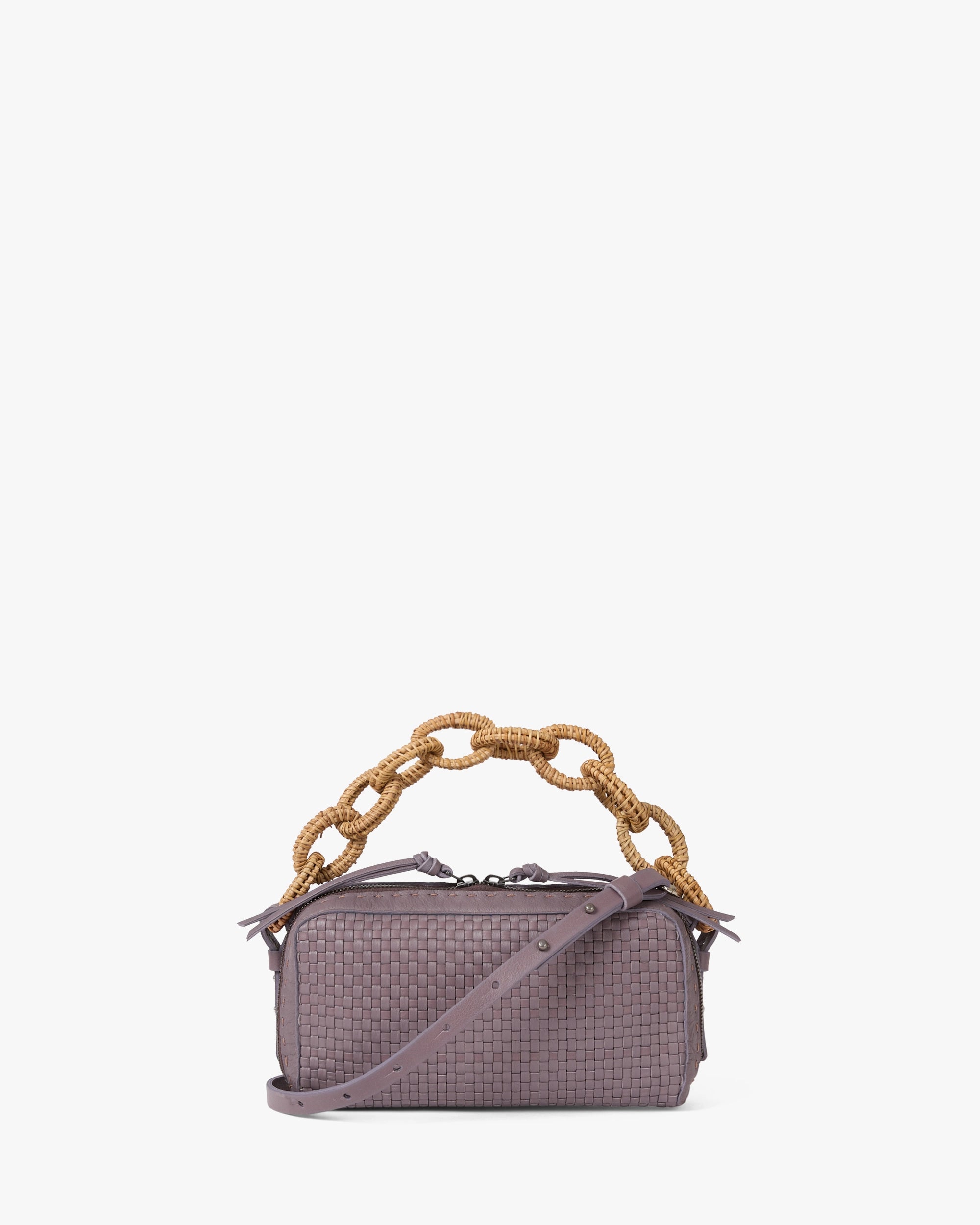 Box Catena S Raffia Chain Bag