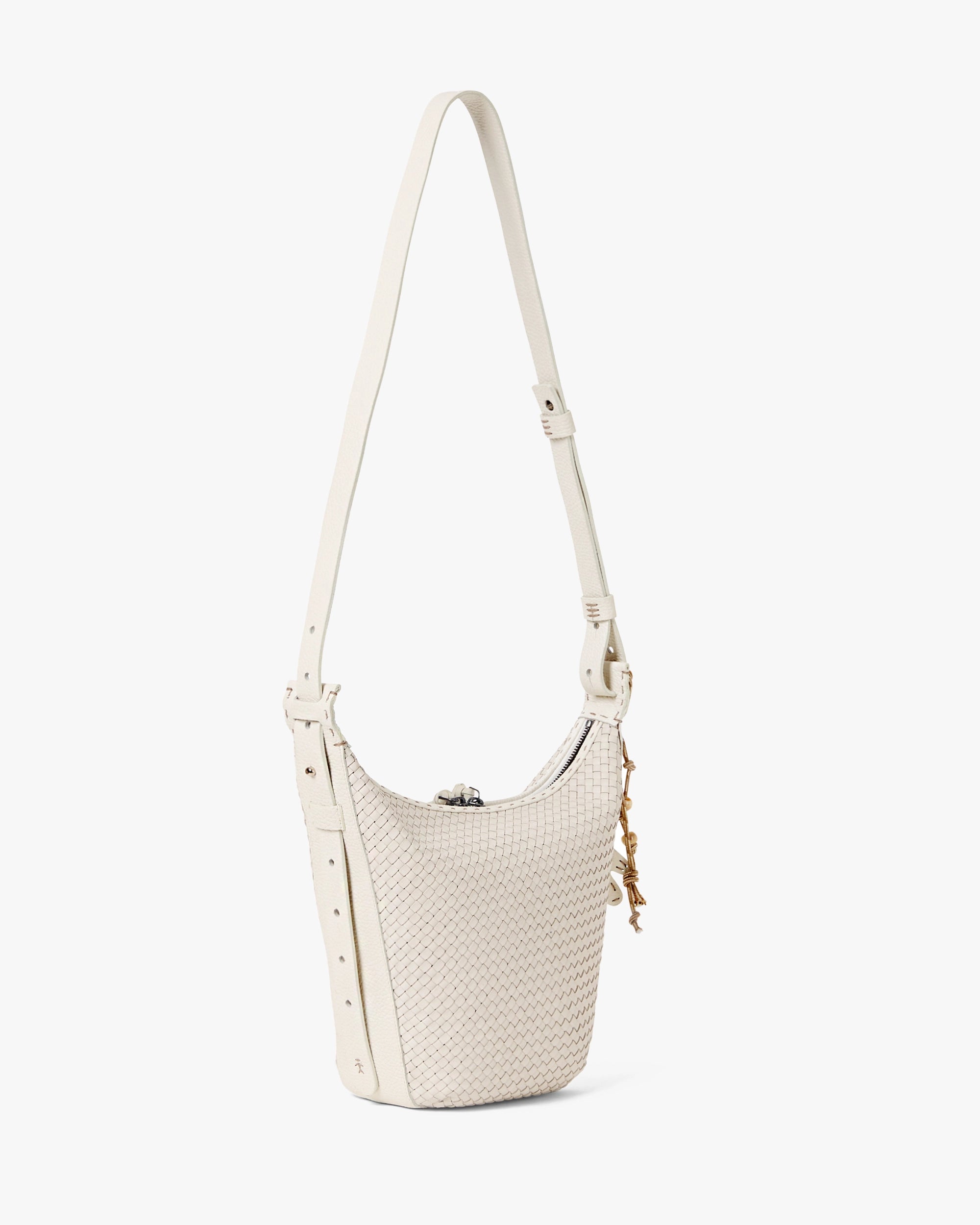 Ilenia Woven Bucket Bag