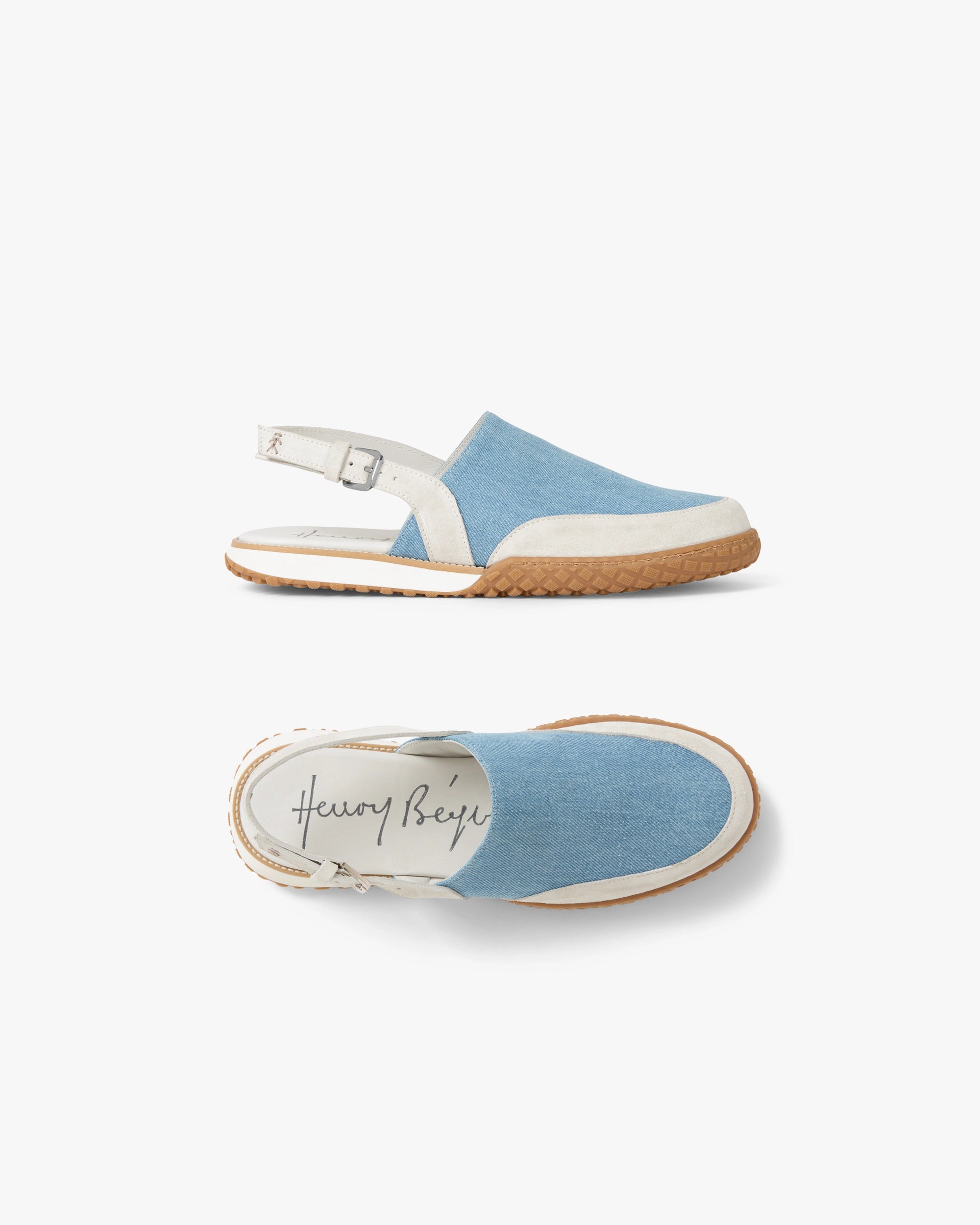Denim Slingback Sneaker