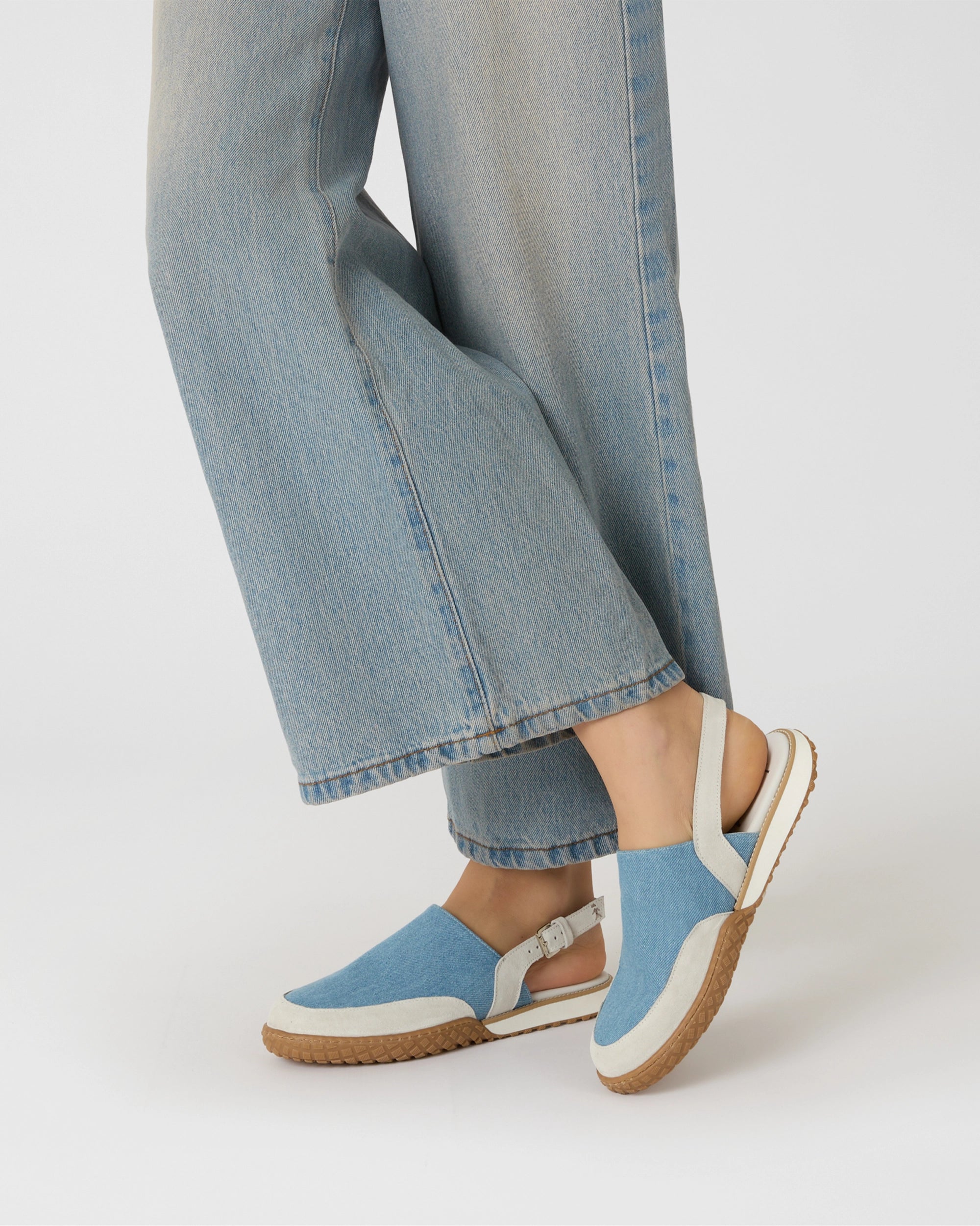 Denim Slingback Sneaker