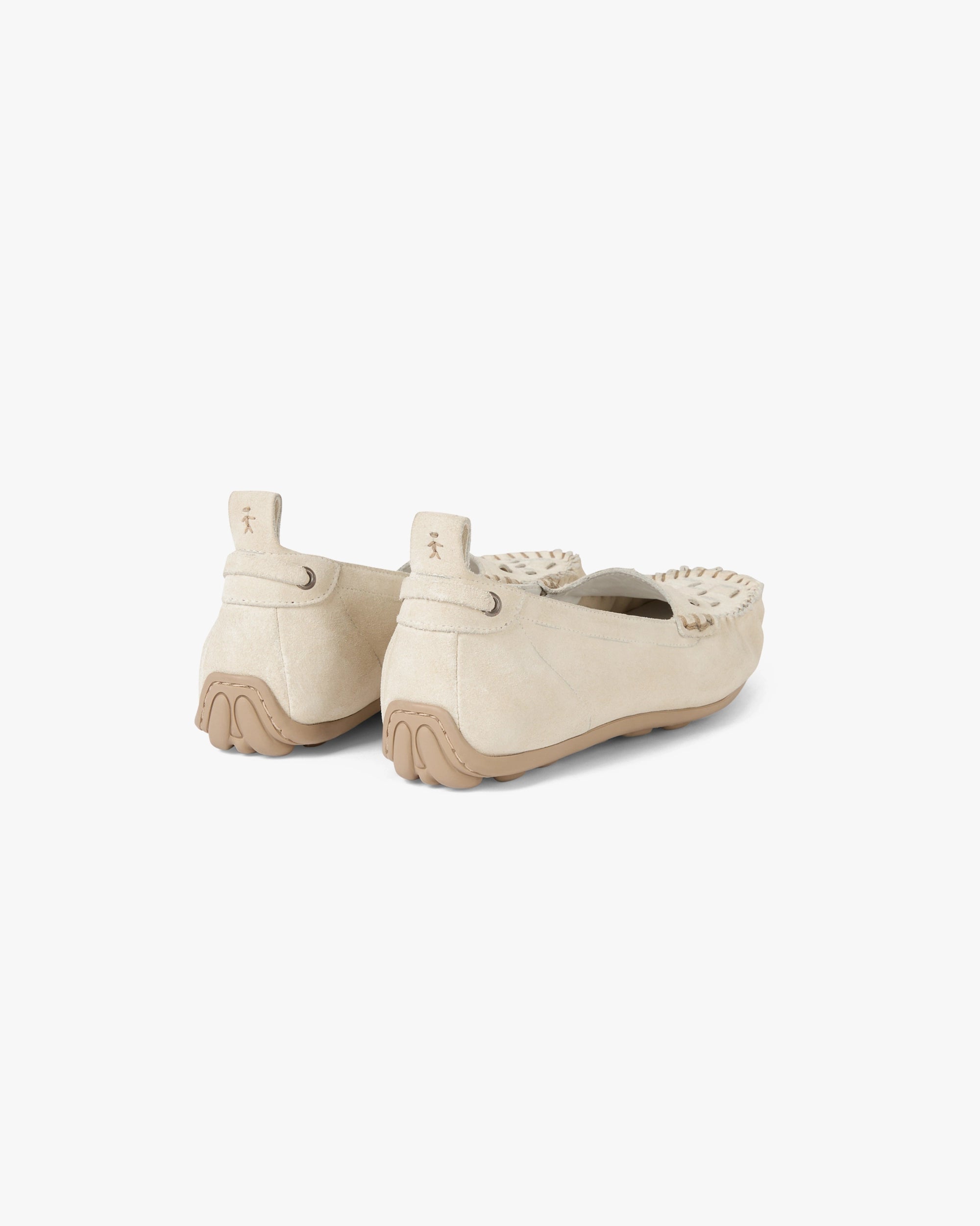 Suede Cut-Out Loafer