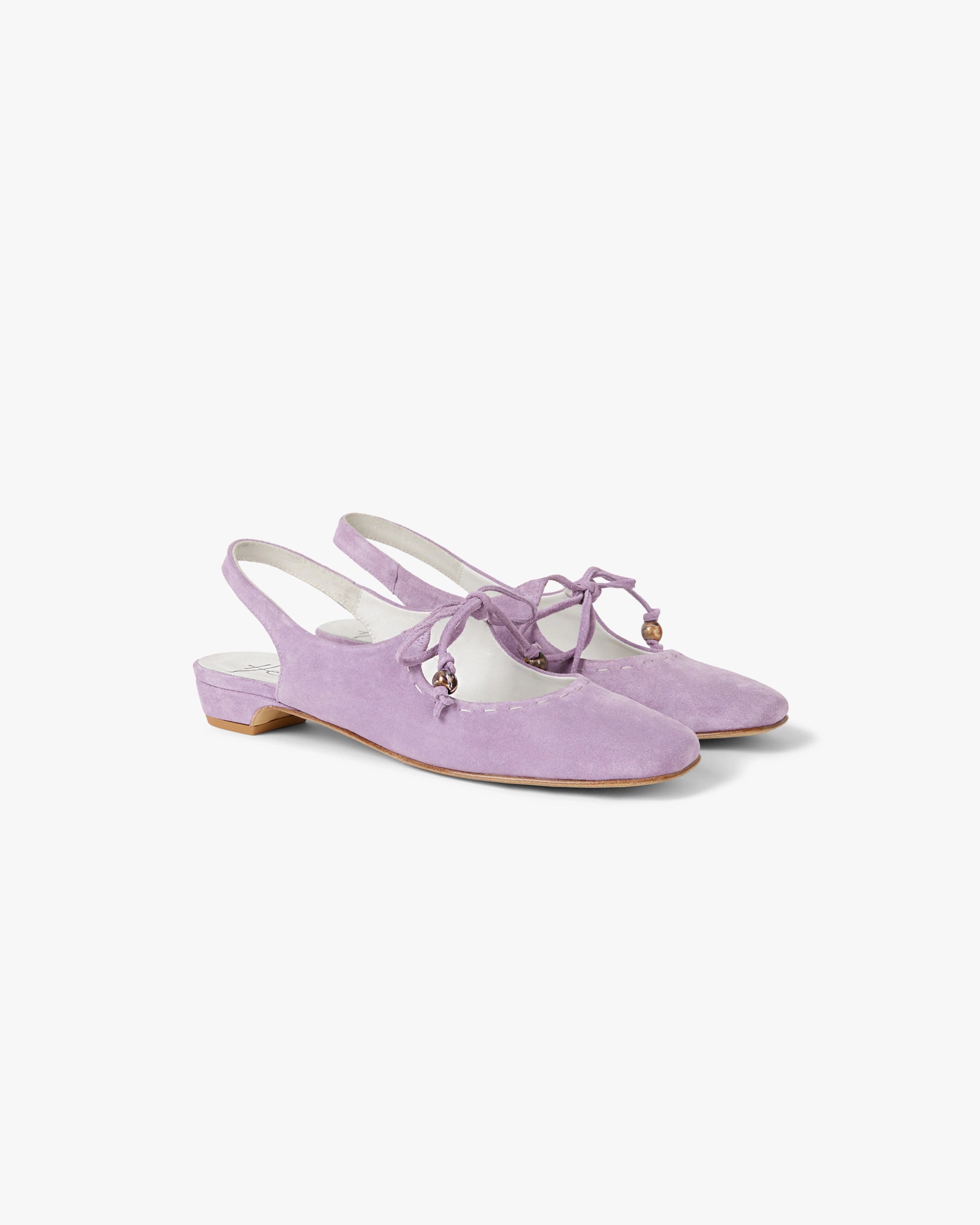 Lace-Up Ballet Flat