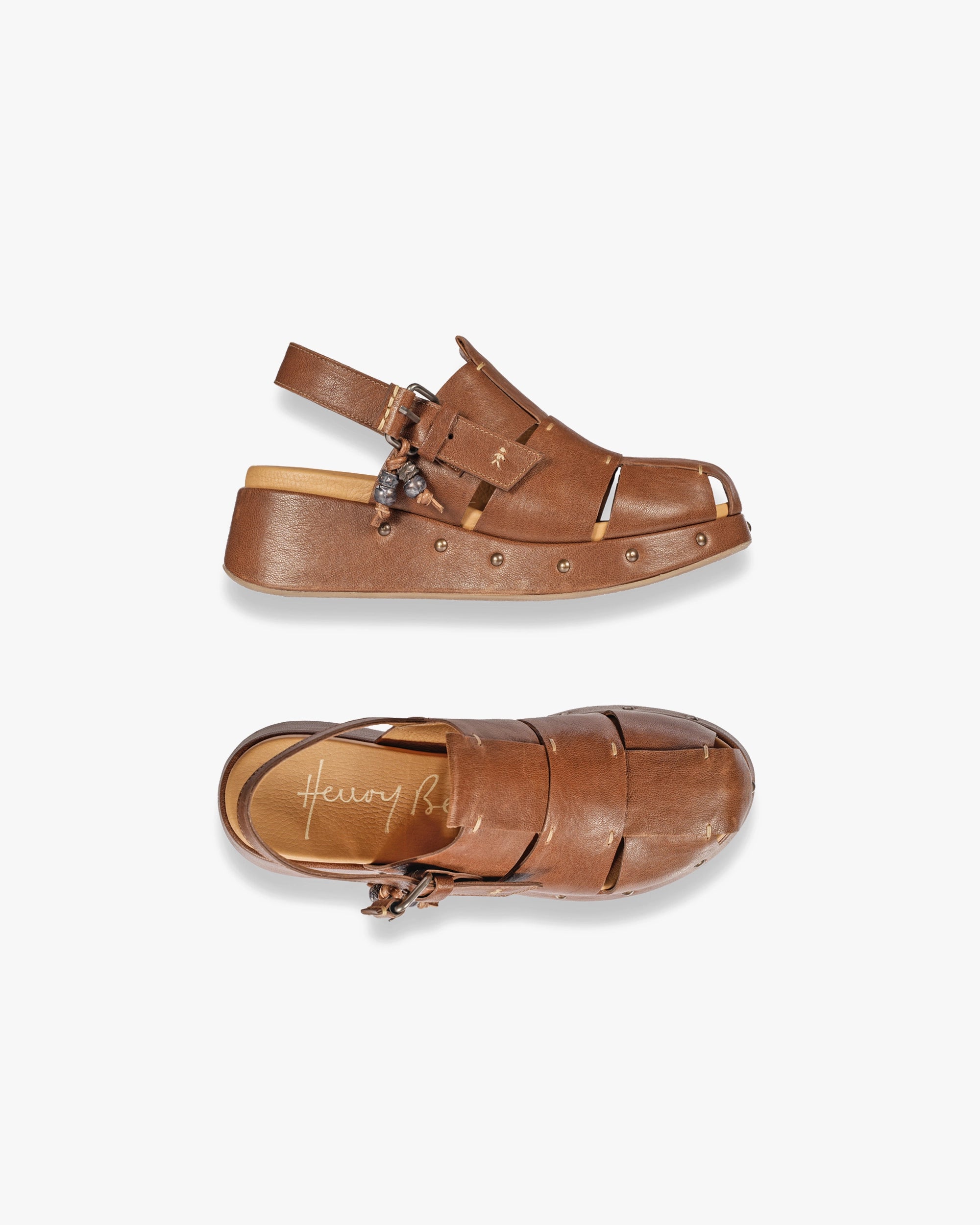 Slingback Wedge Old Iron