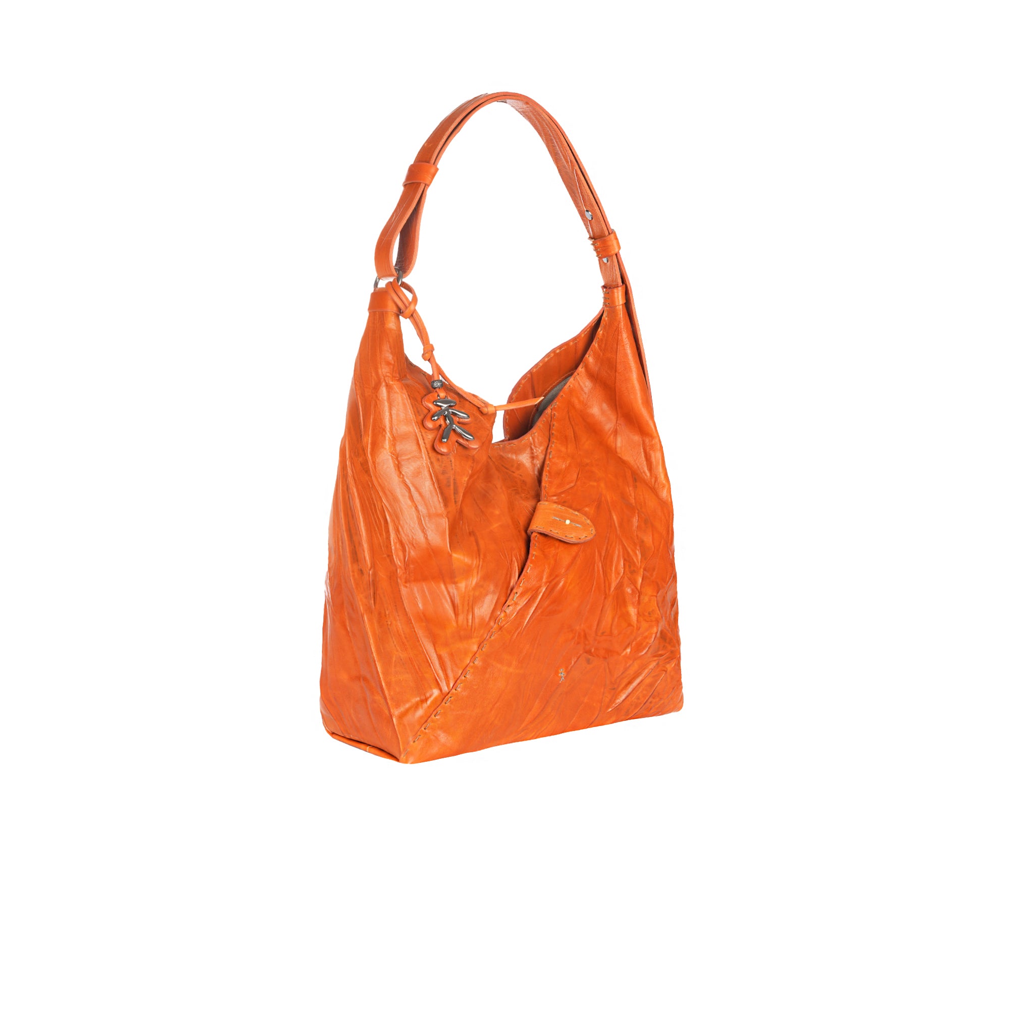 Bea Pocket M Pieghettato Mango