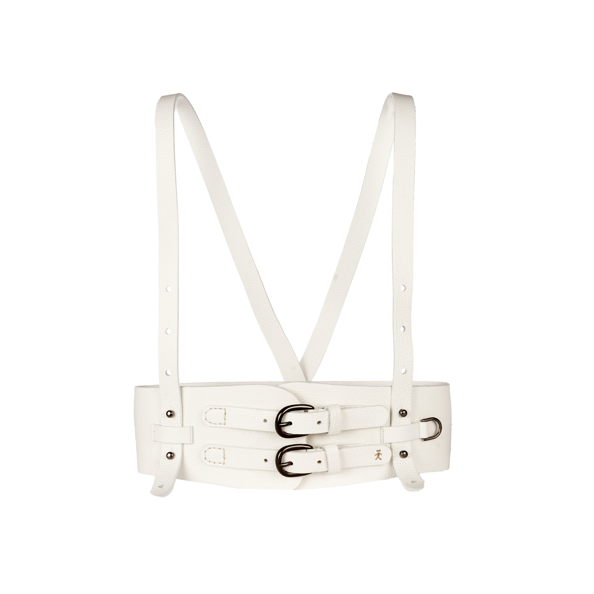 Cintura in Pelle Dandy Bianco