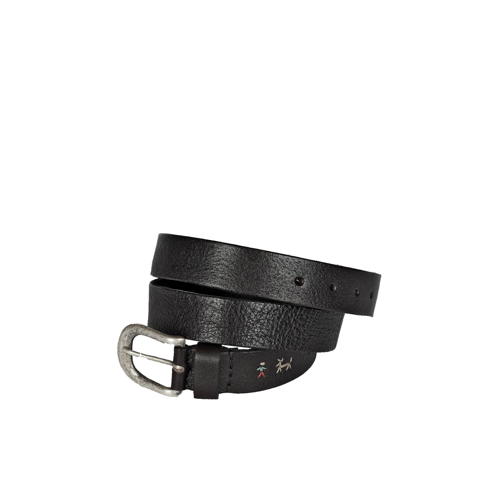 Lv belt Black / Silver Buckle - Size 80 Cm / 26-28 for Sale in Santa