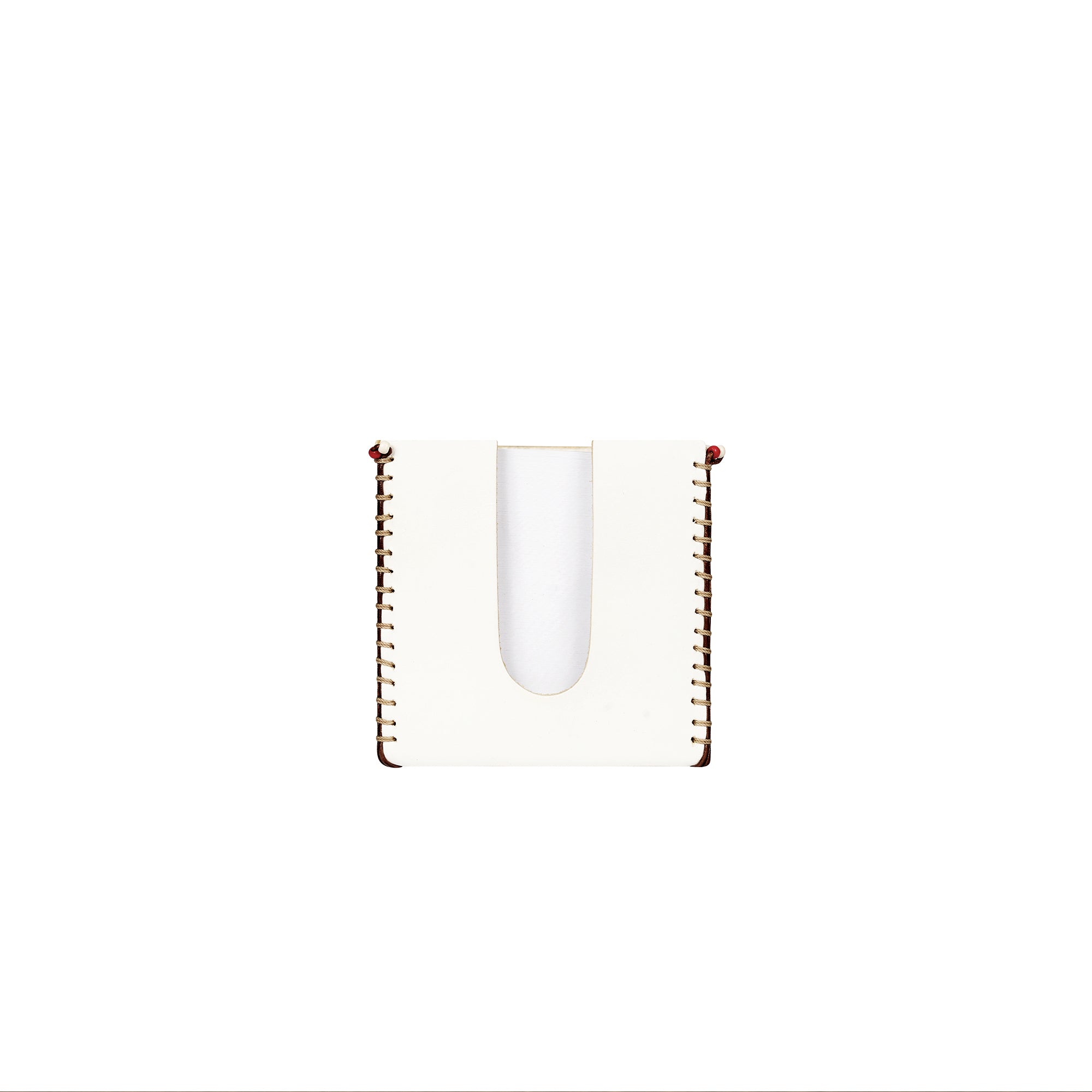 Post-it Holder Cuoio White