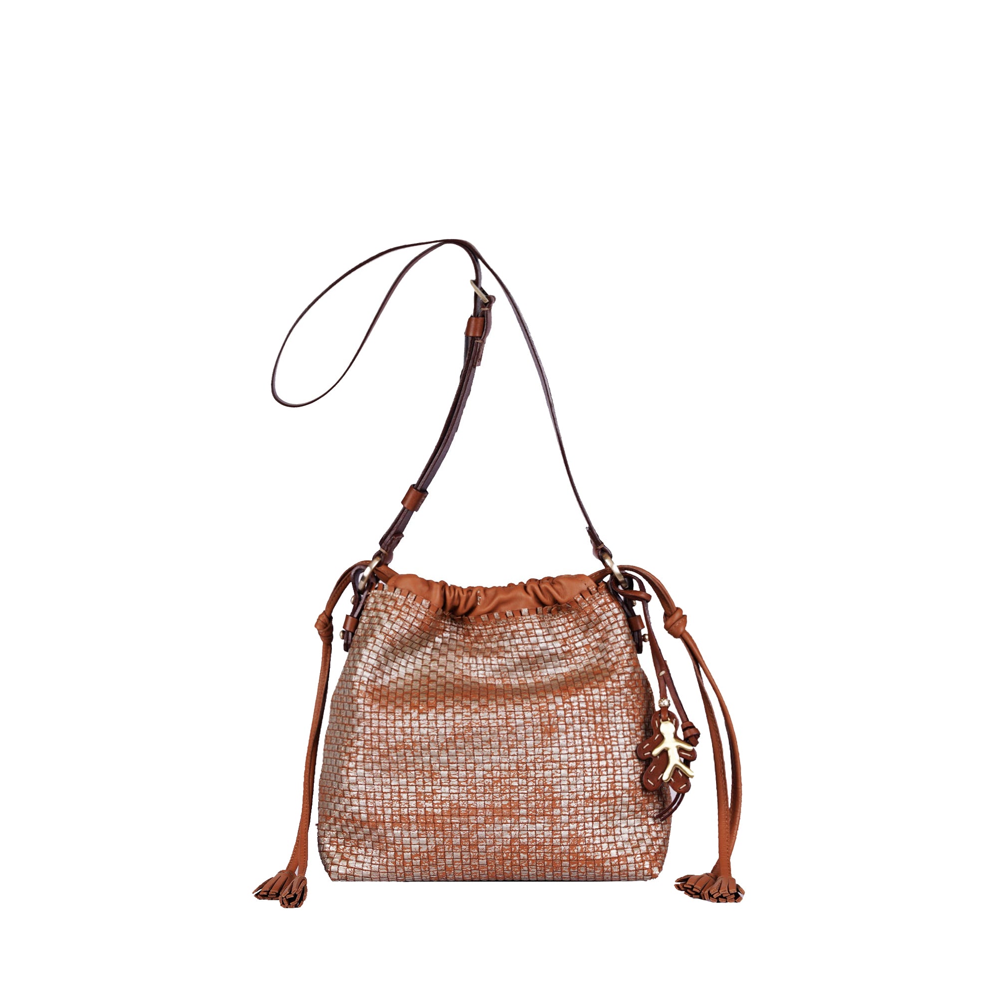 Ilizia S Intreccio Laminato Cognac