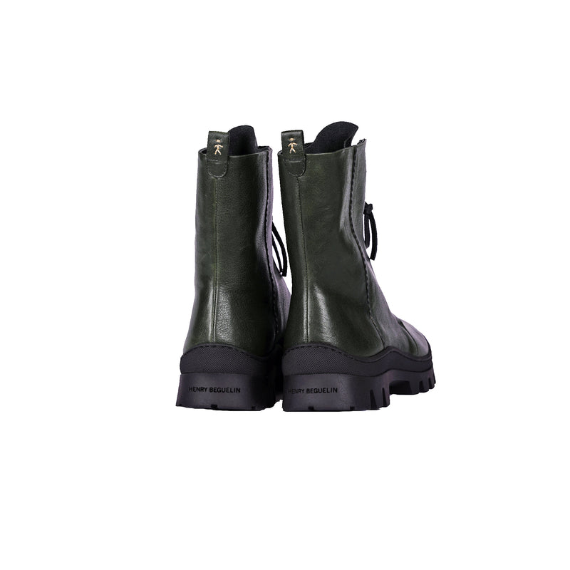 Bootie Zip Mojito Forest Green