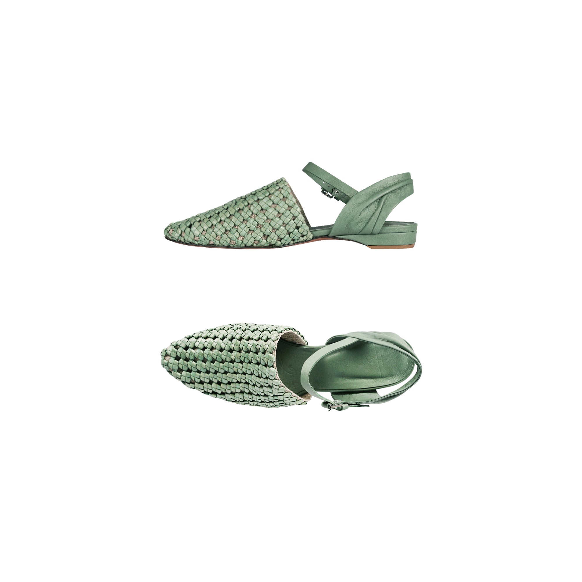 Slingback Shoe Intreccio Crochet