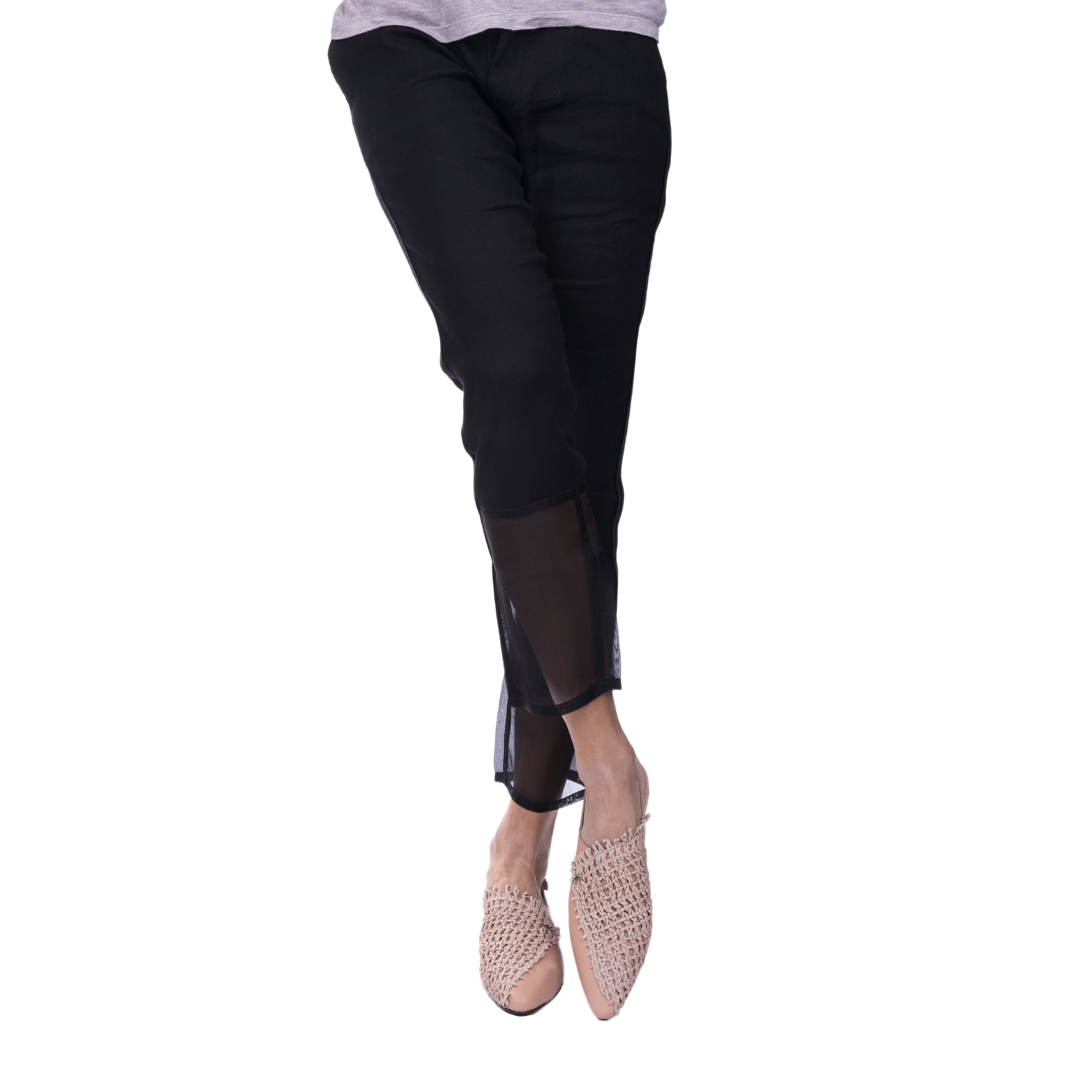 Slingback Shoes Intreccio Rete Fard