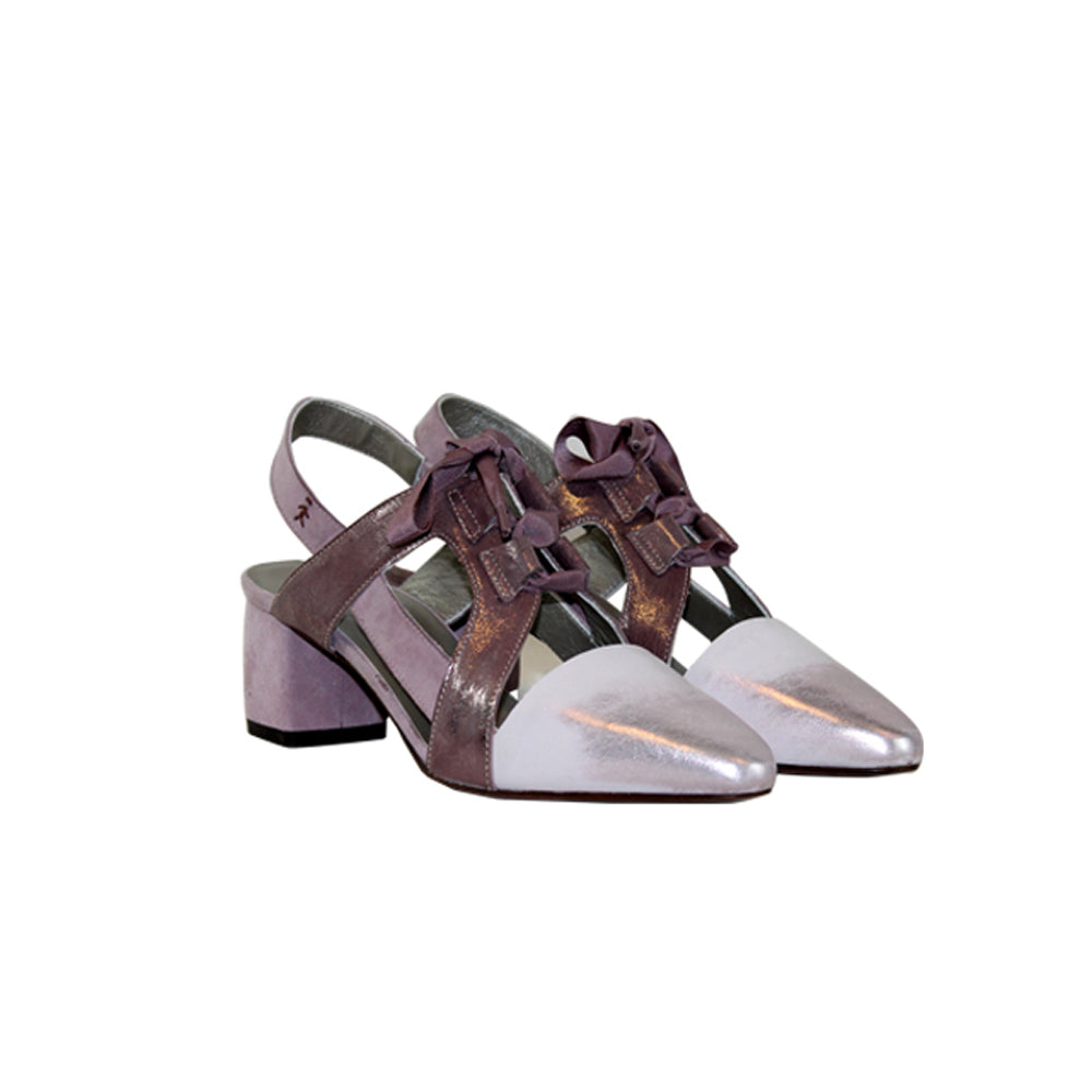 Sandal Slingback Lacci Metal Sport Orchid