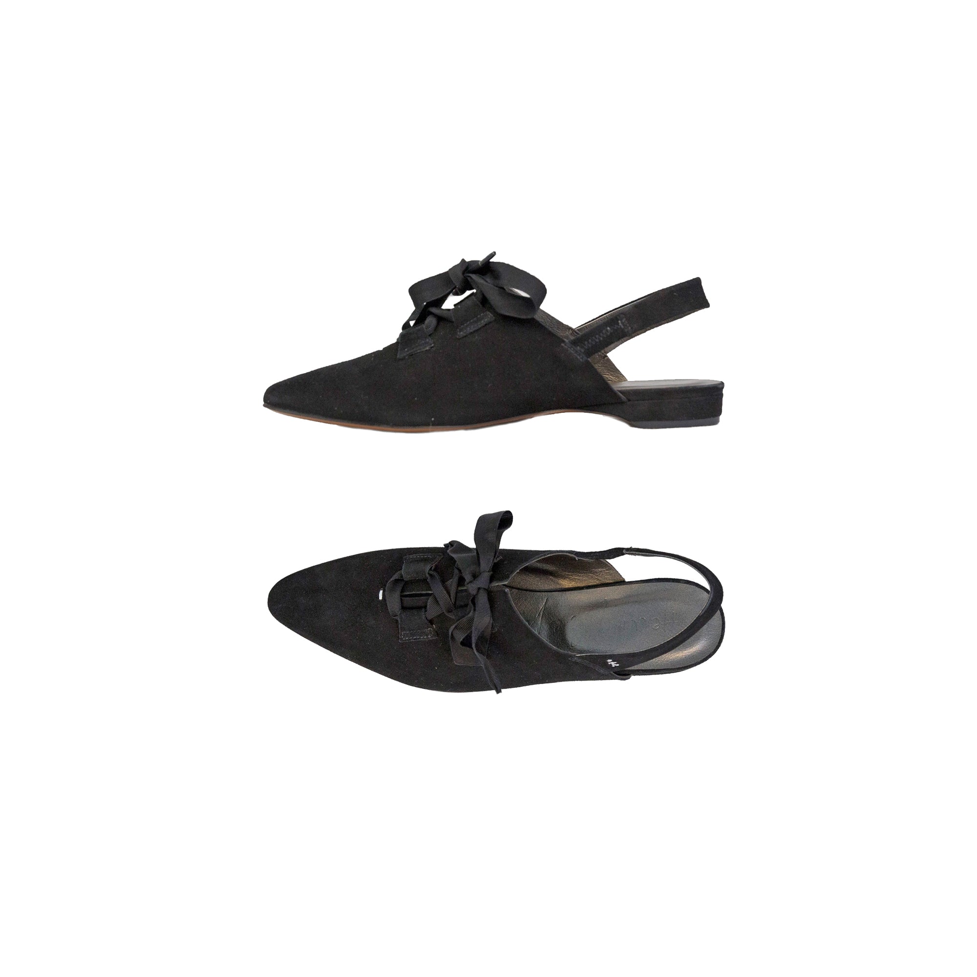 Slingback Lacci Suede Black