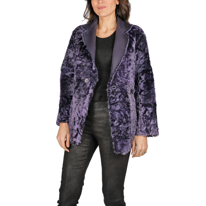 Reversible Blazer Coat Pacaja Purple