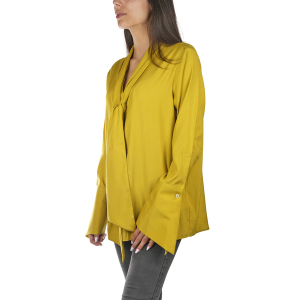 Silk Shirt Yellow