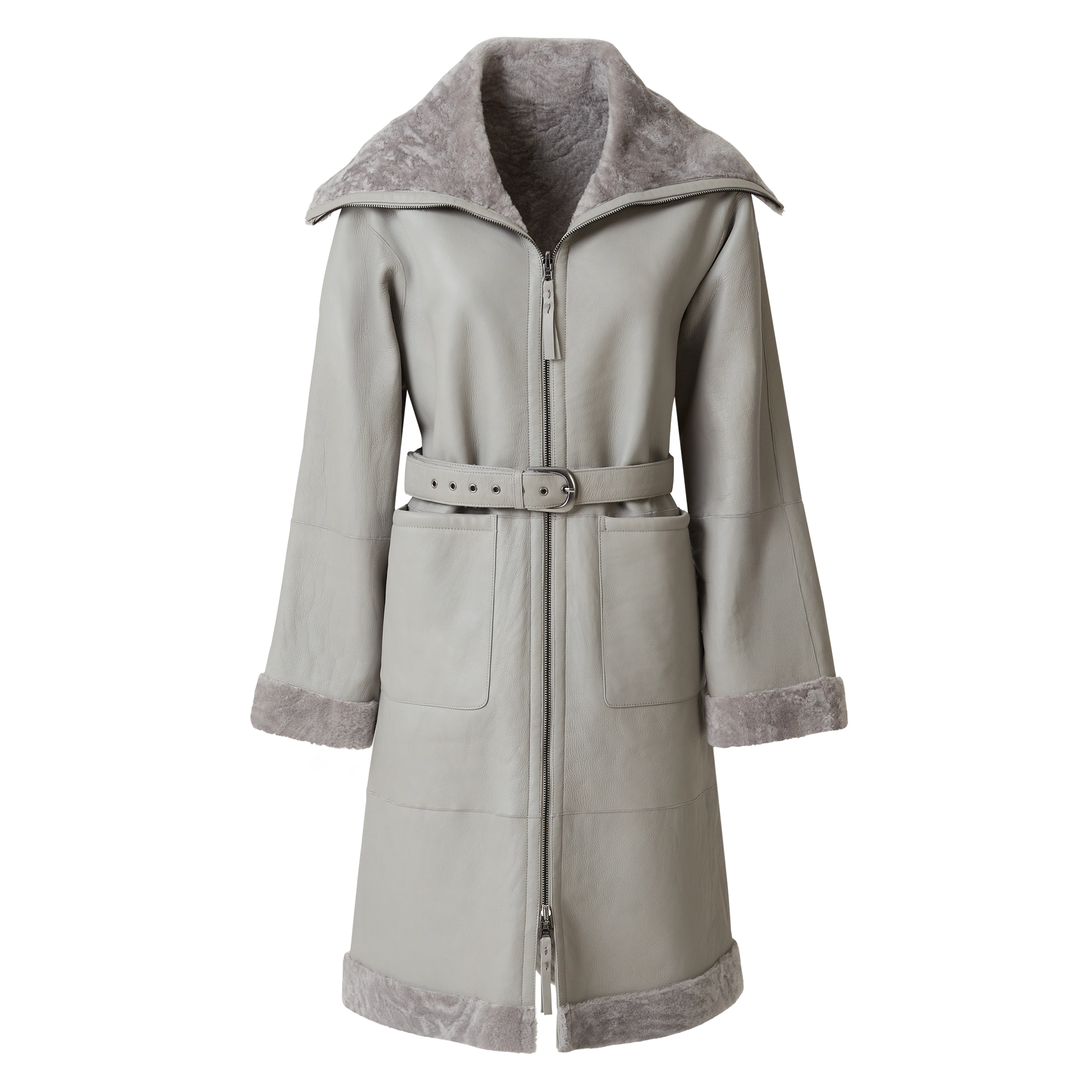 Reversible Shearling Coat