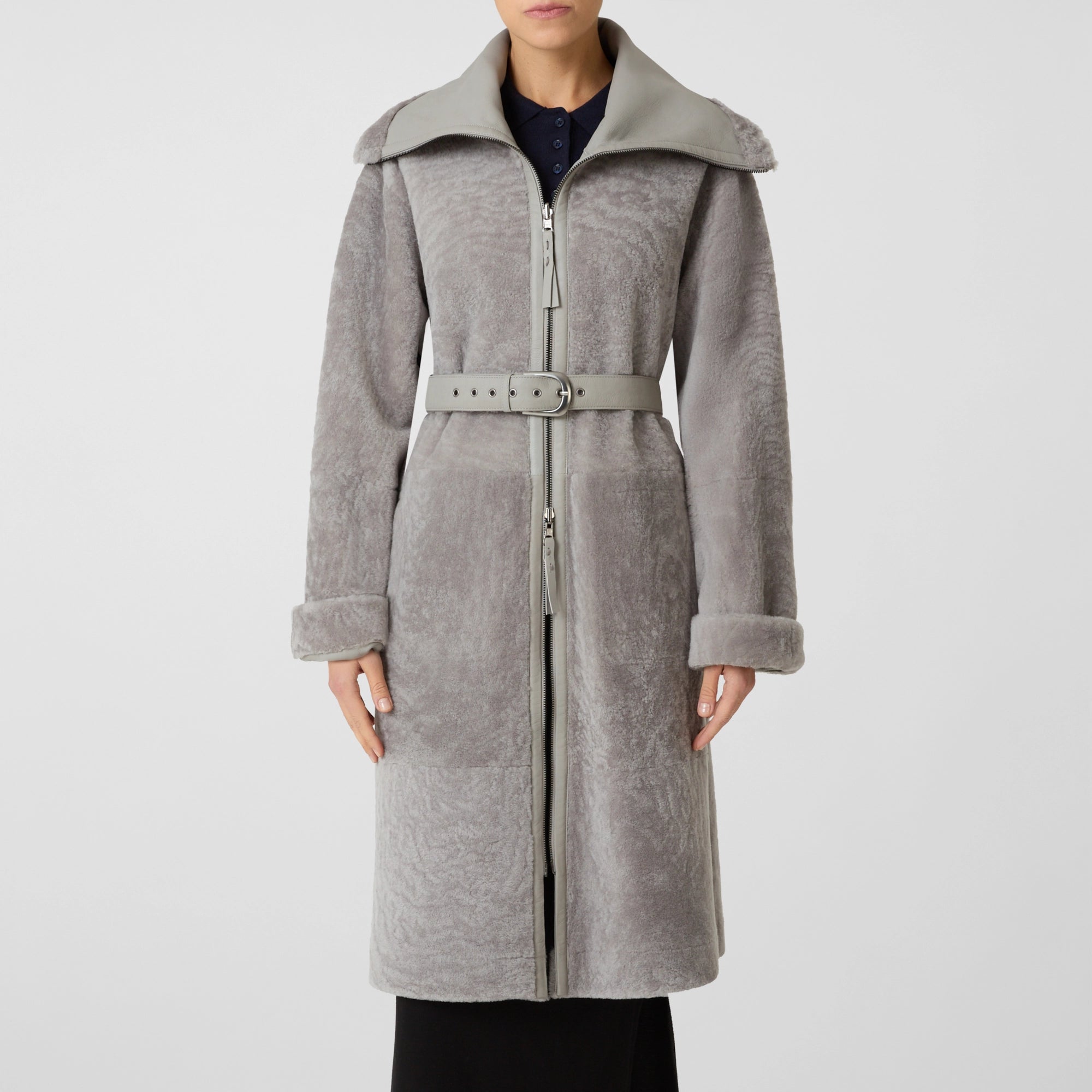 Reversible Shearling Coat
