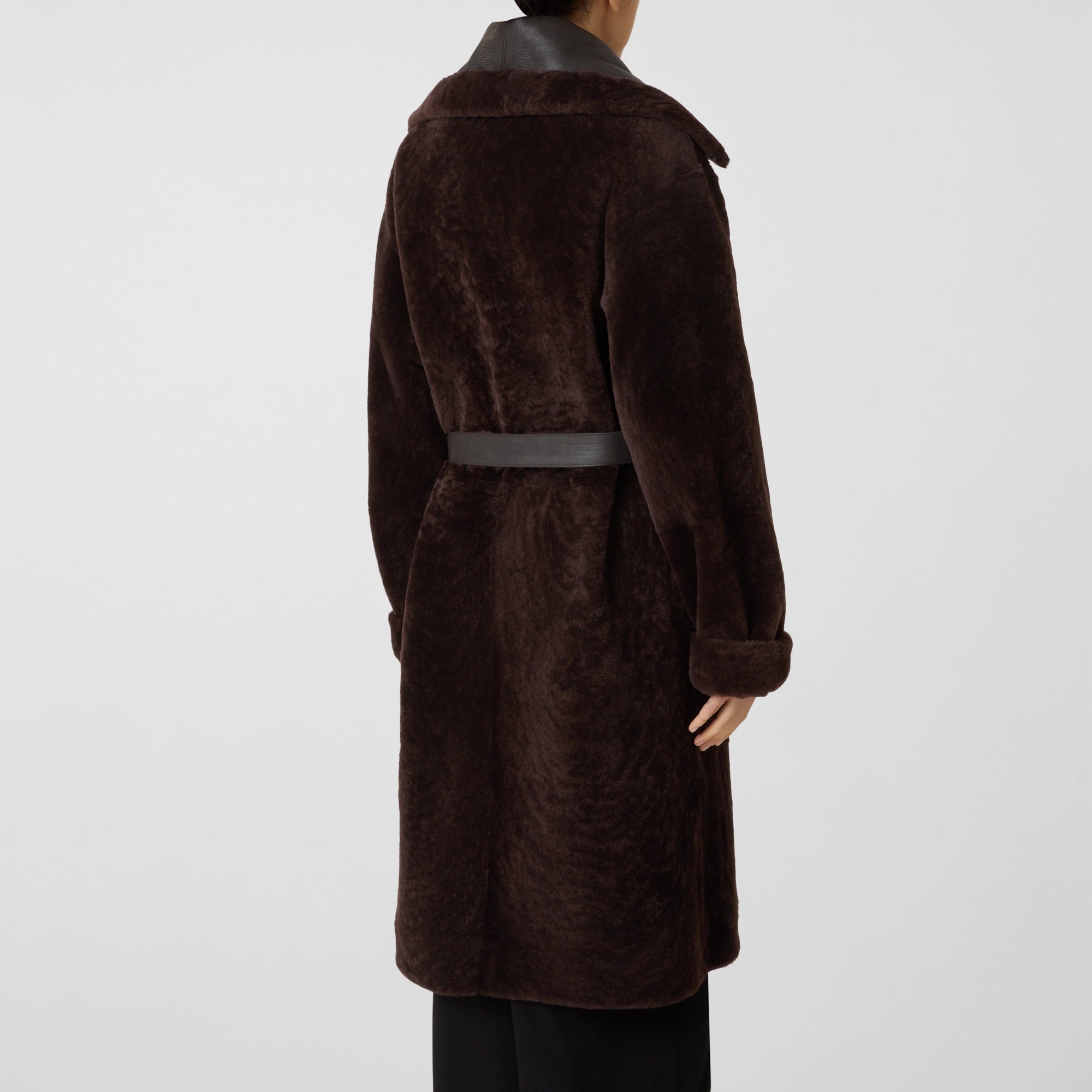Reversible Shearling Coat