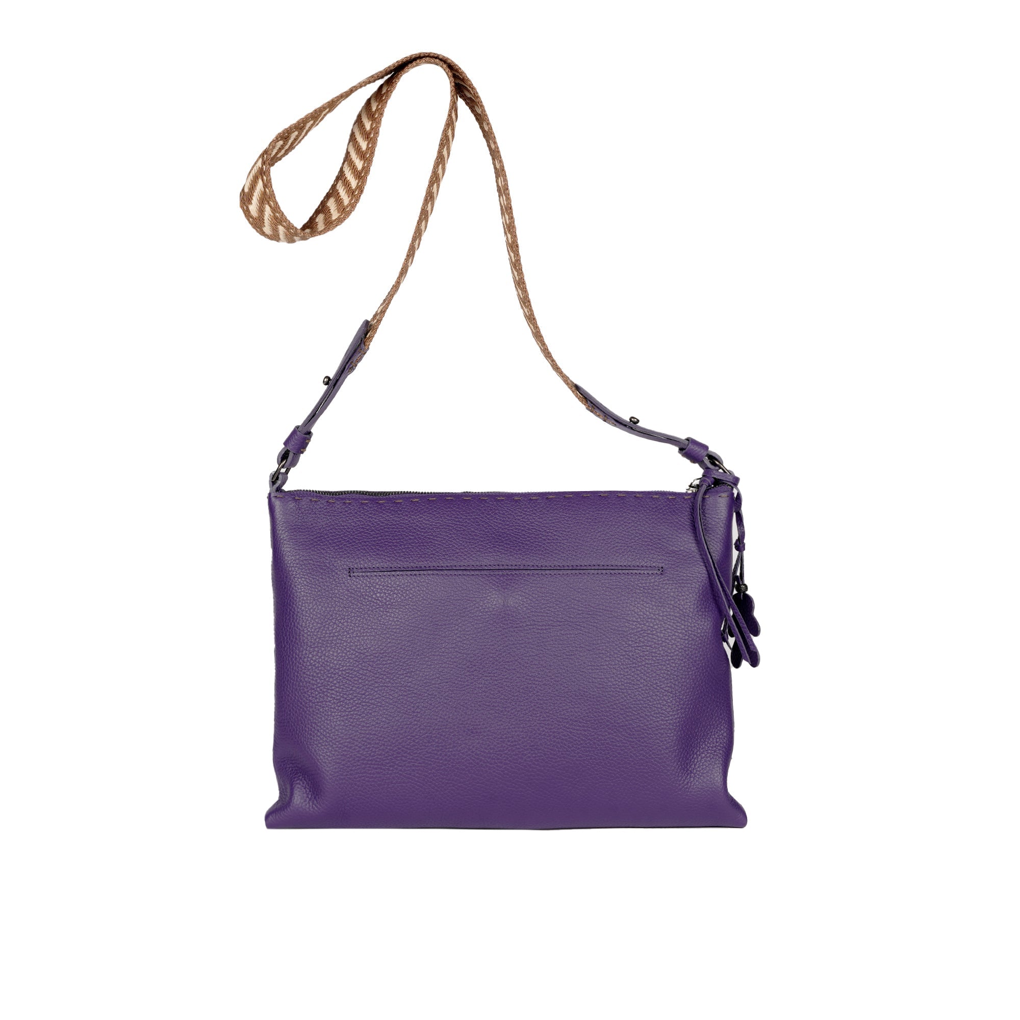 Zip Clutch Multi M Muflone Purple