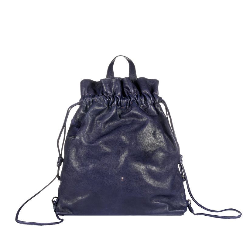 Floriana Backpack L Old Iron Dark Purple