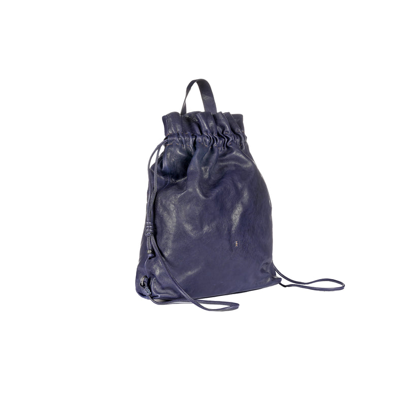 Floriana Backpack L Old Iron Dark Purple