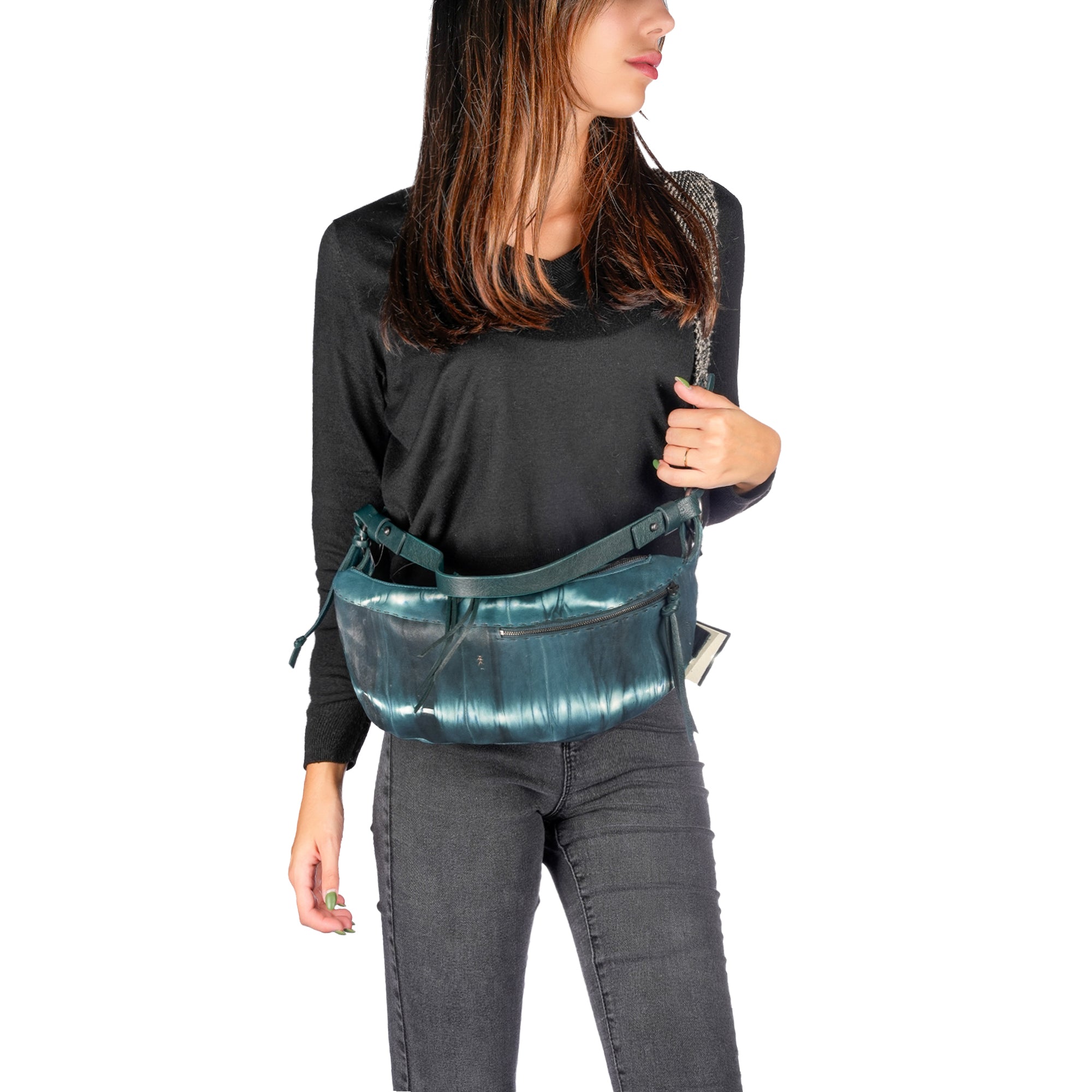 Luna Crossbody Belt Bag M Tie Dye