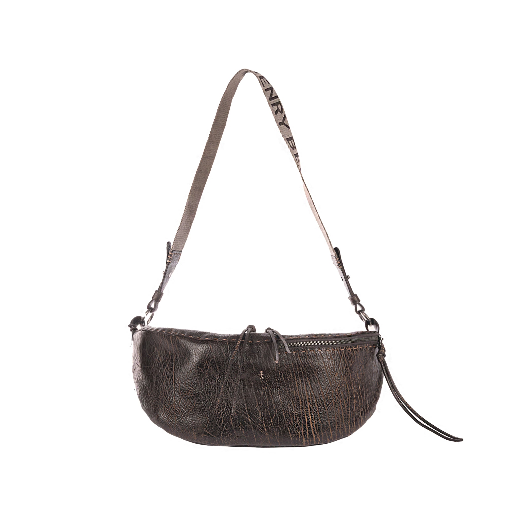 Luna Crossbody Belt Bag M Patch Lux Chocolate