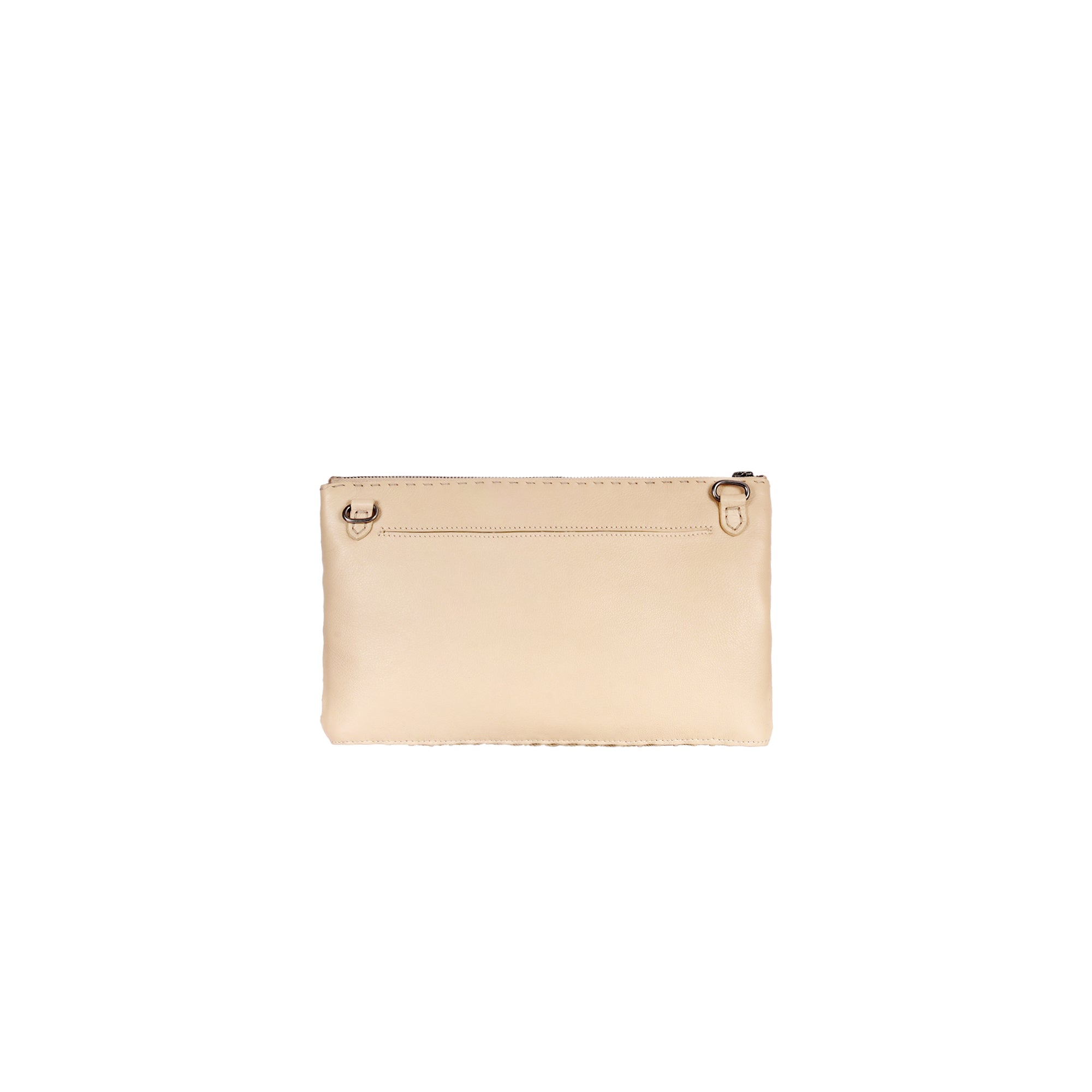 Zip Clutch Gioiello Uncinetto 