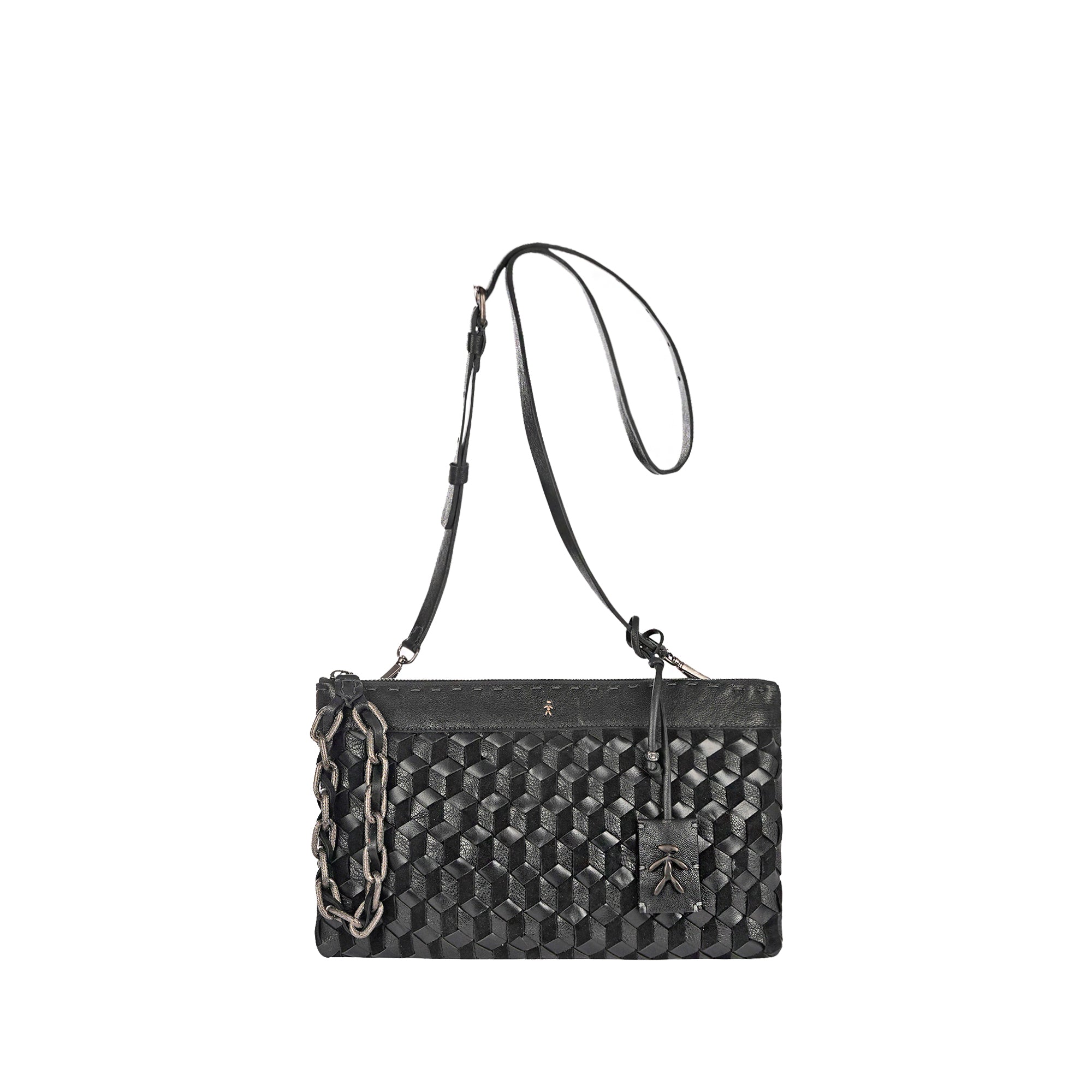 Zip Clutch Gioiello Intreccio 3D 