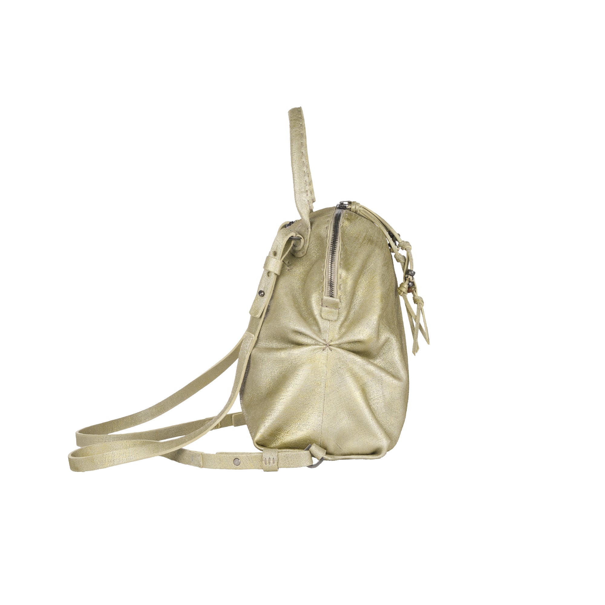 Clara Backpack Graffiato Agave Green