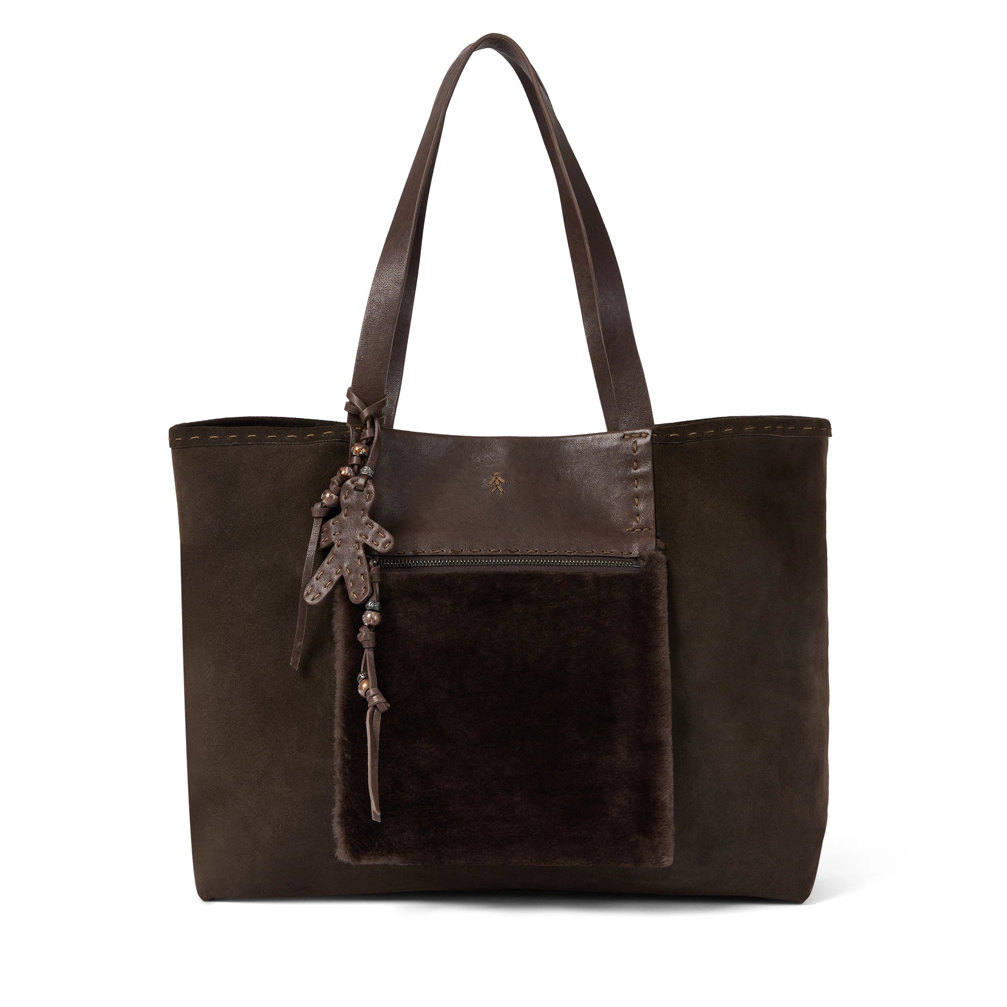 Isa Pocket L Bag Camoscio Norton