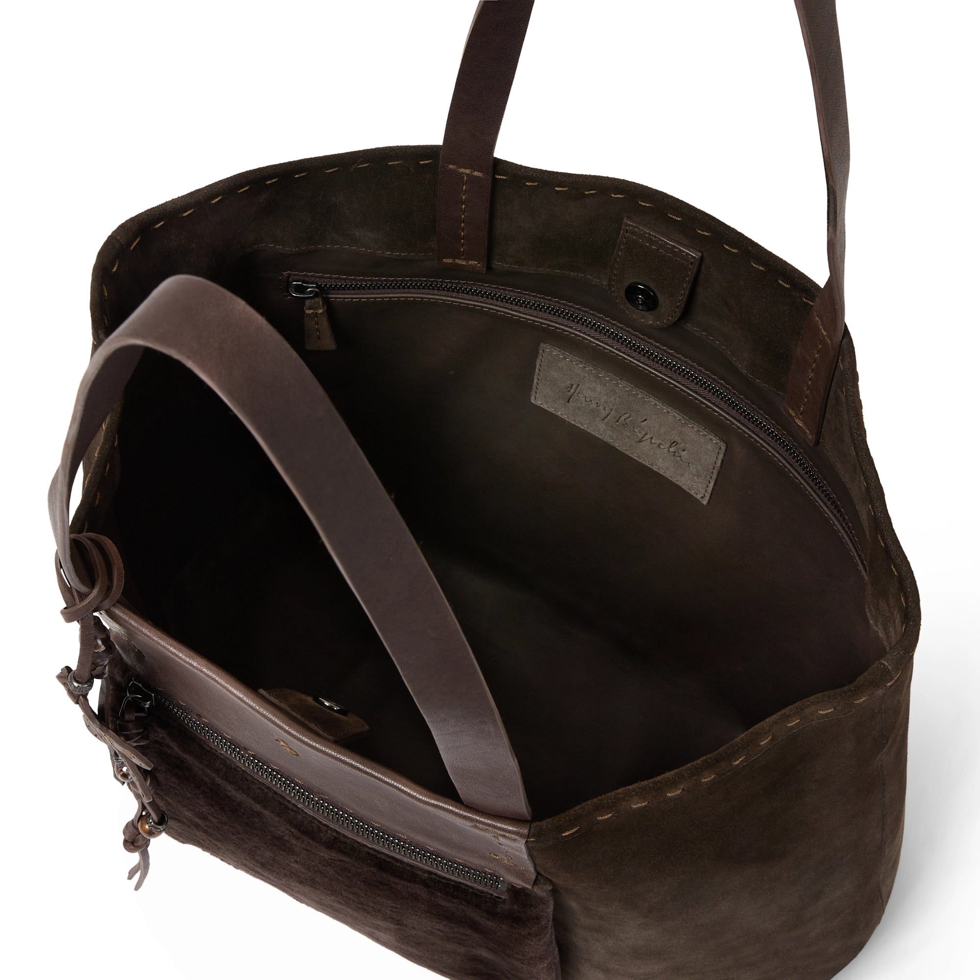 Isa Pocket L Bag Camoscio Norton