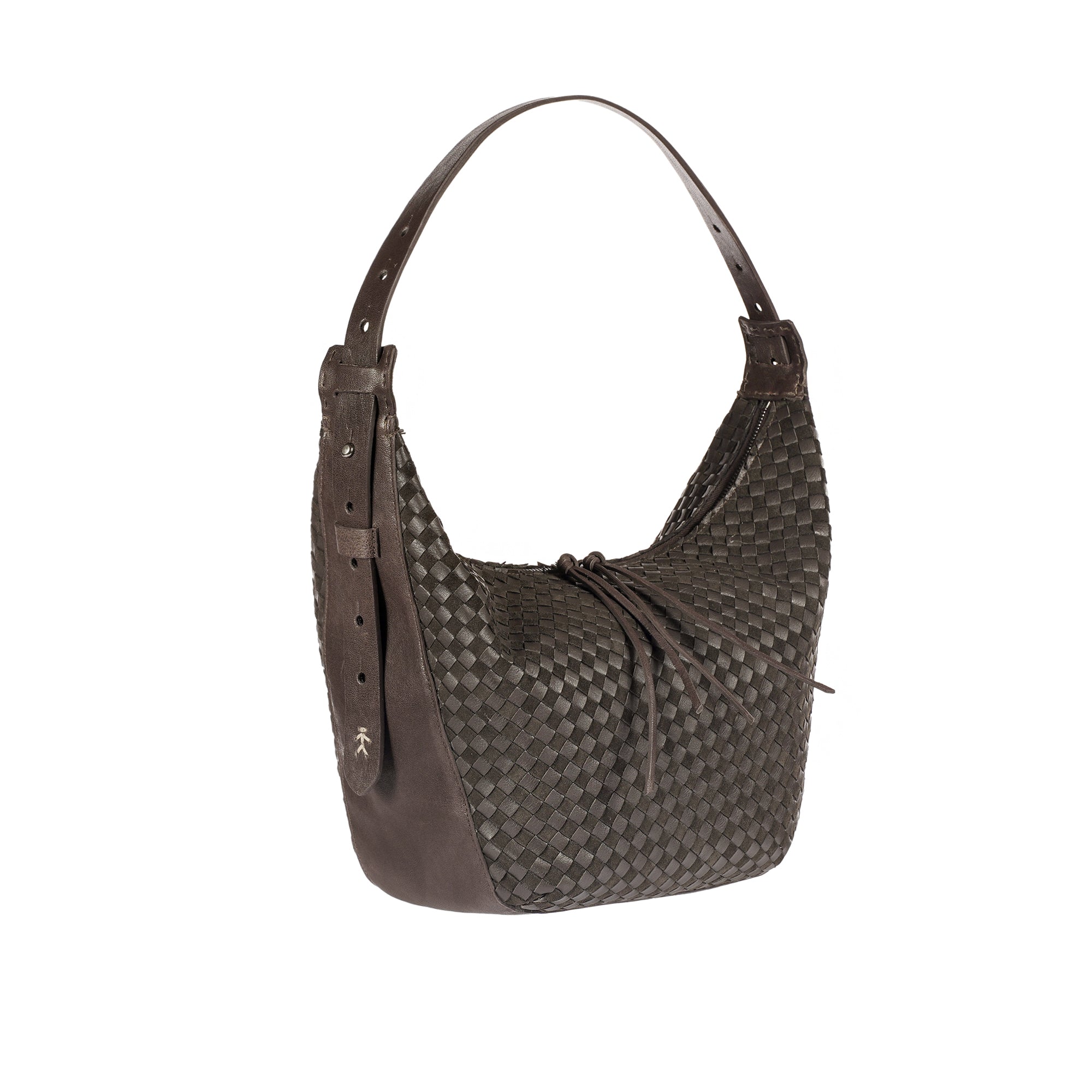 Ilenia M Bag Intreccio Scacchiera