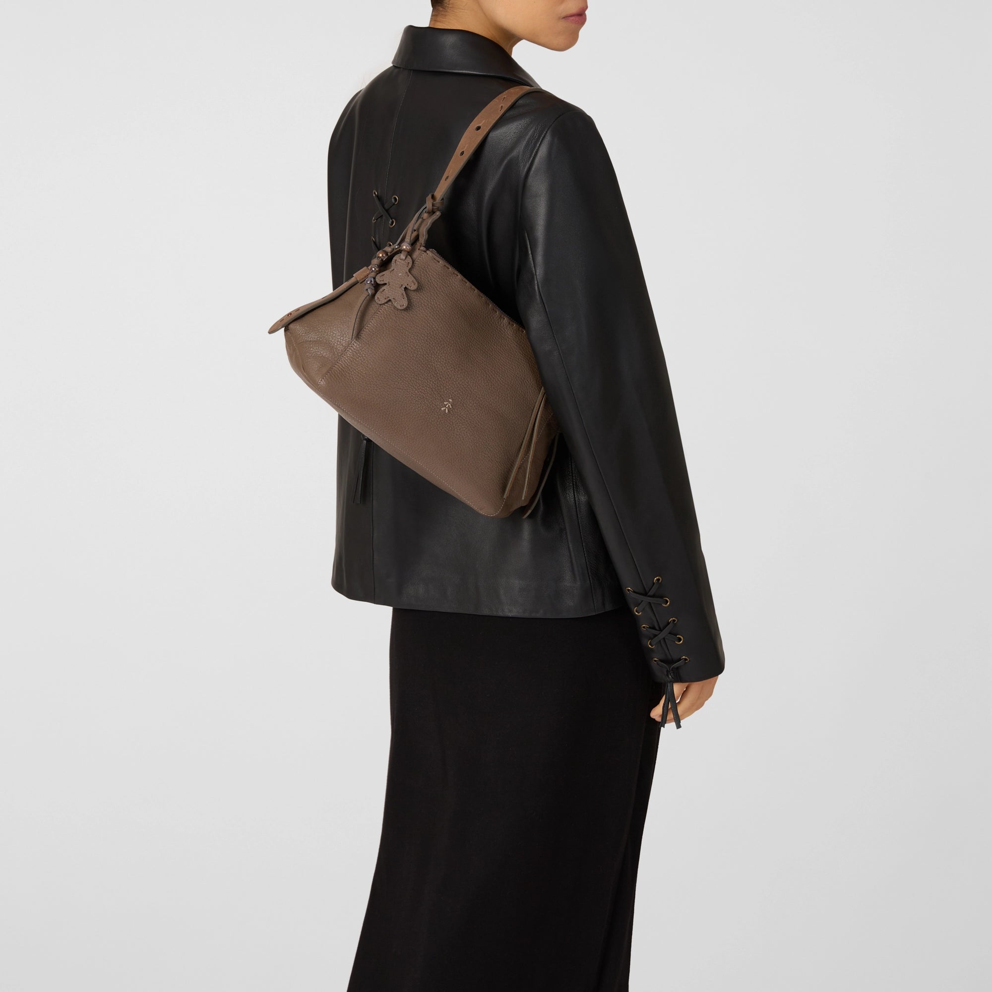 Giada M Shoulder Bag Muflone