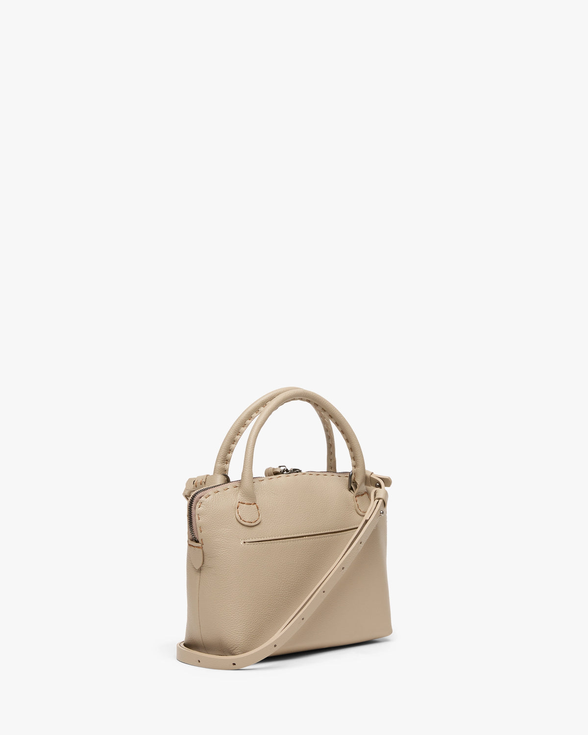 Imbuto Medium Leather Top-Handle