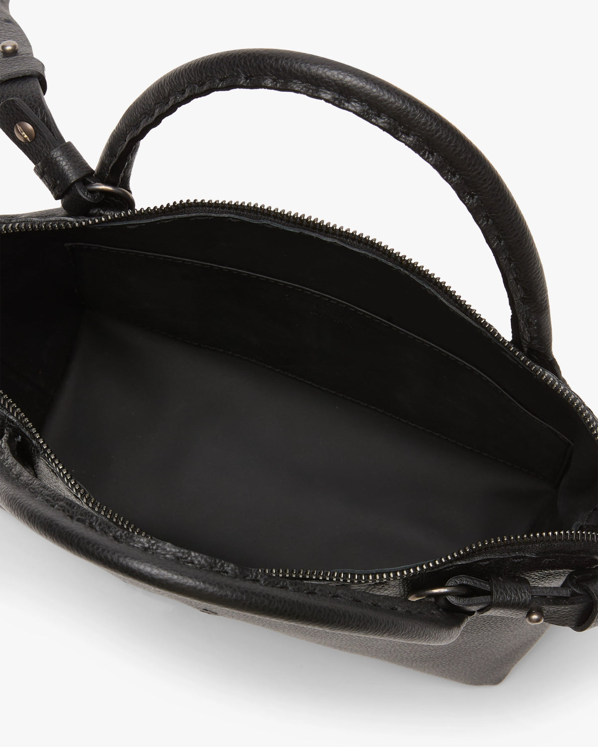 Imbuto Medium Leather Top-Handle