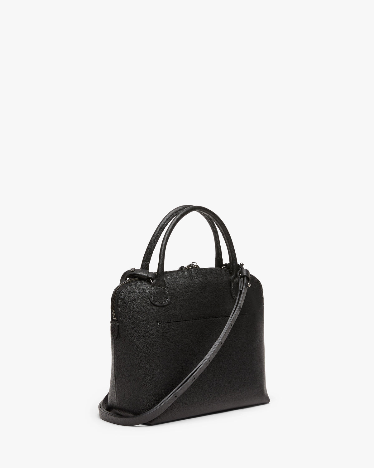 Imbuto Large Leather Top-Handle