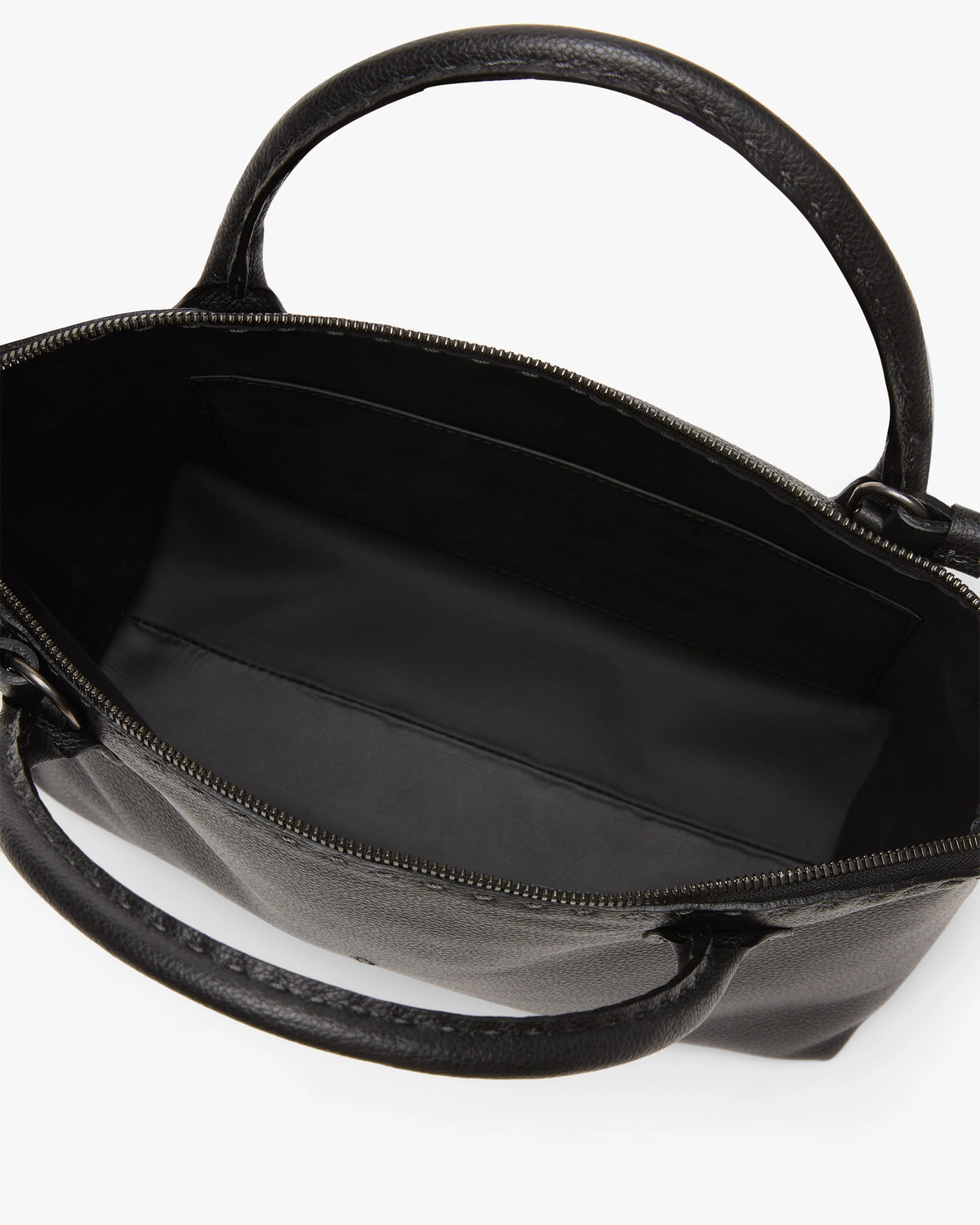 Imbuto Large Leather Top-Handle