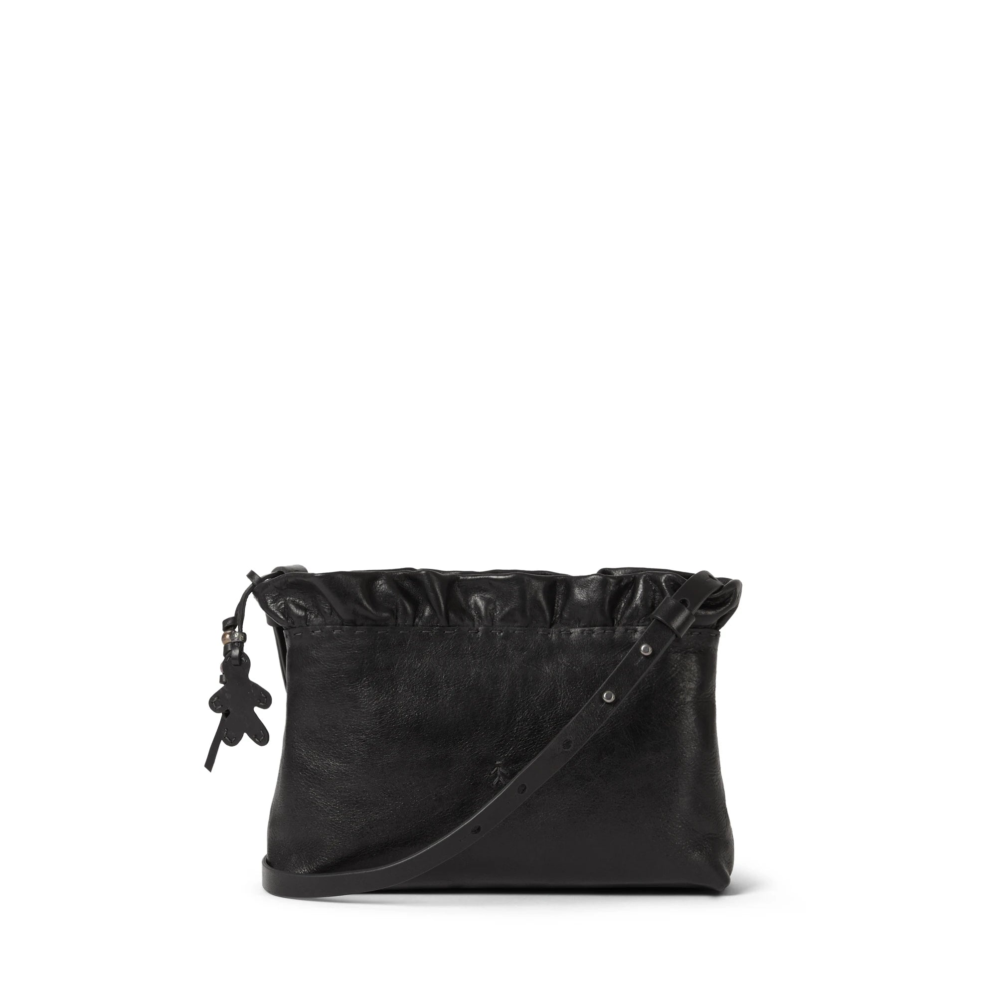 Ruched Zip Clutch York