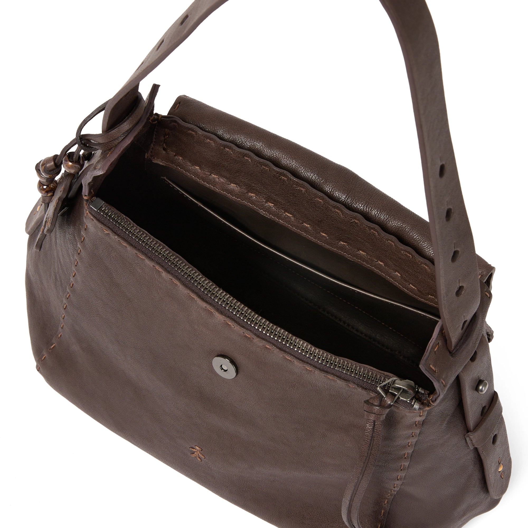 Giorgia M Bag Ricamo Old Iron