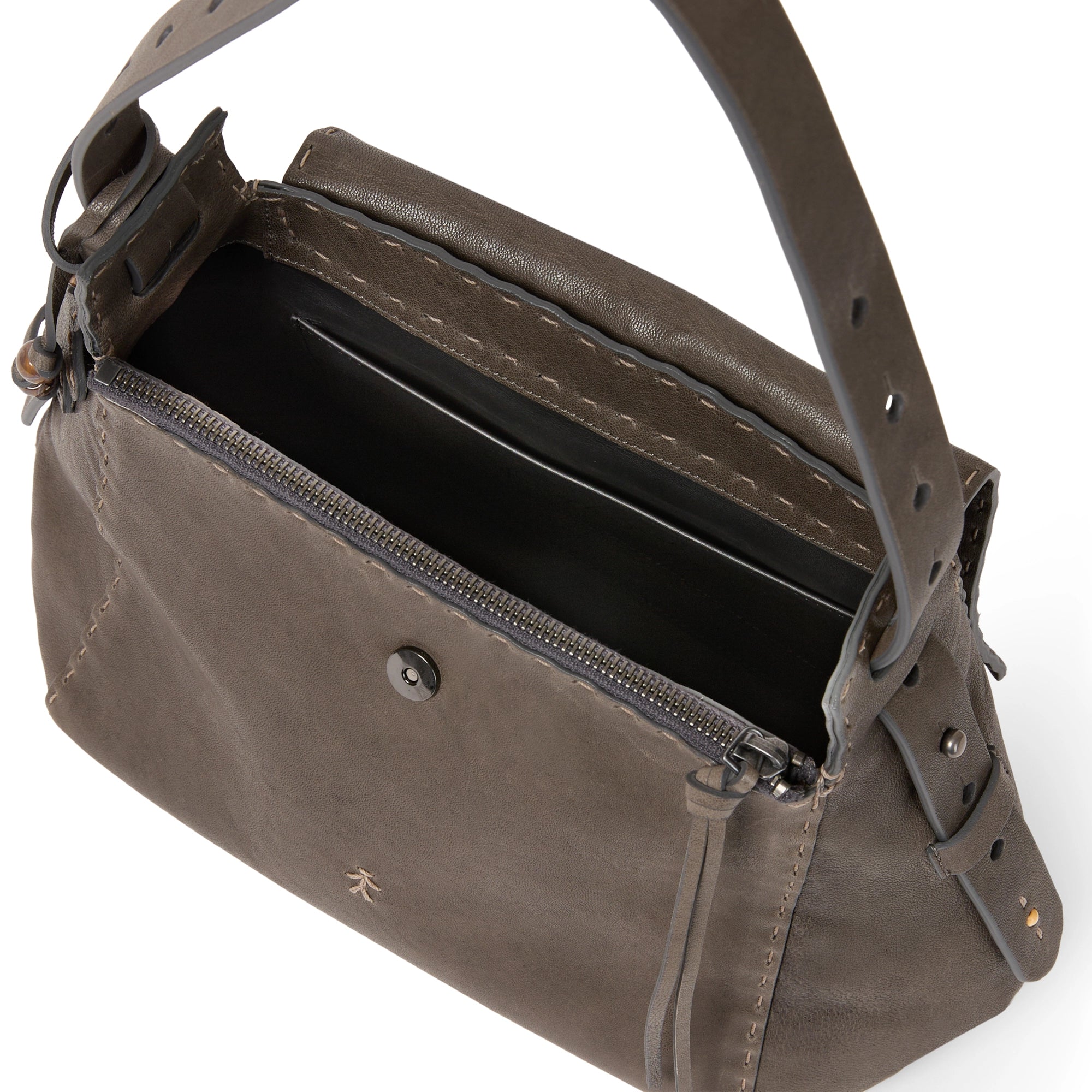 Giorgia M Bag Ricamo Old Iron
