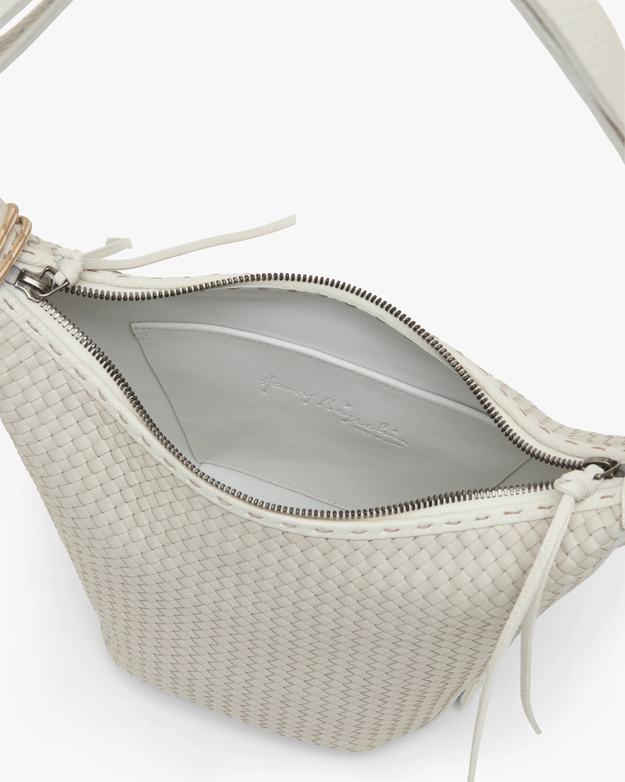 Ilenia Woven Bucket Bag