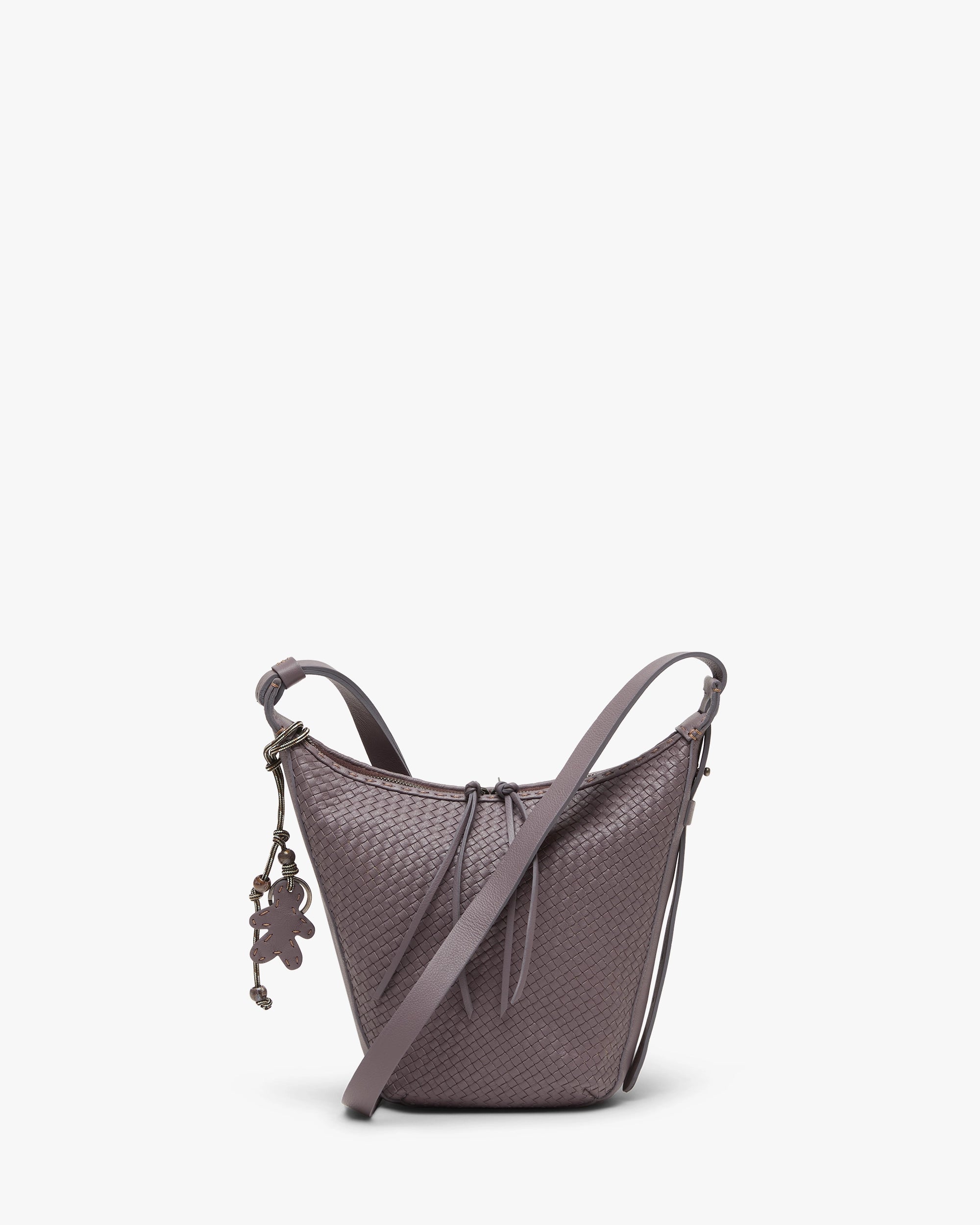 Ilenia Woven Bucket Bag