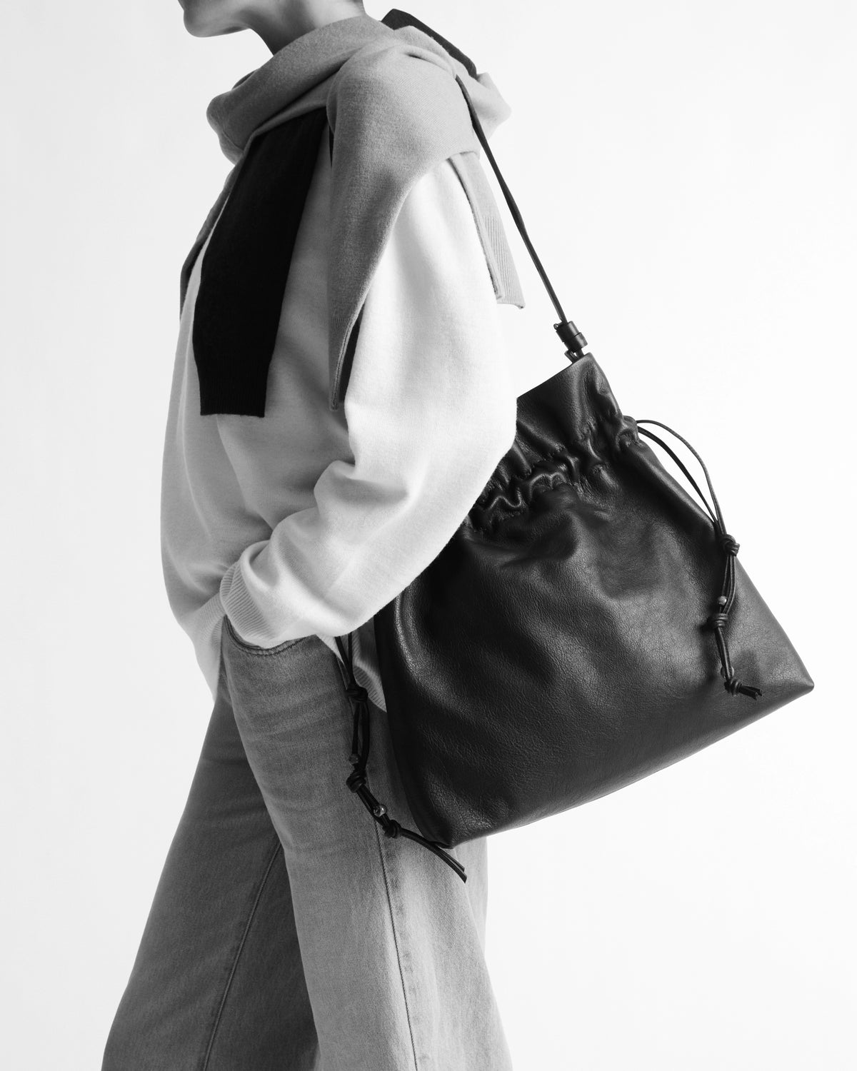Floriana Large Leather Shopper